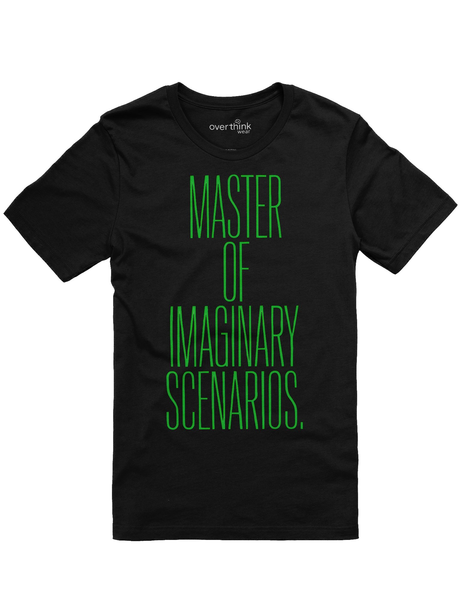 Master of Imaginary Scenarios T-Shirt | Funny Overthink Wear Tee product image (1)