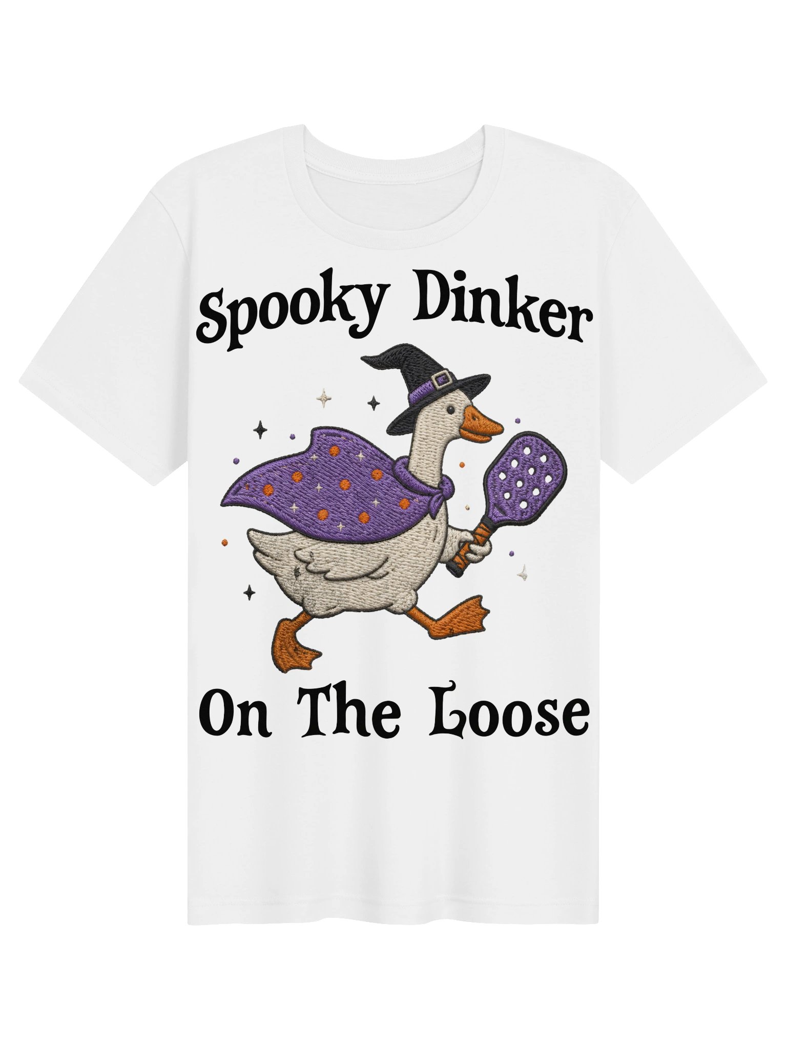 Spooky Dinker On The Loose Pickleball Shirt – Halloween Pickleball Tee product image (102)