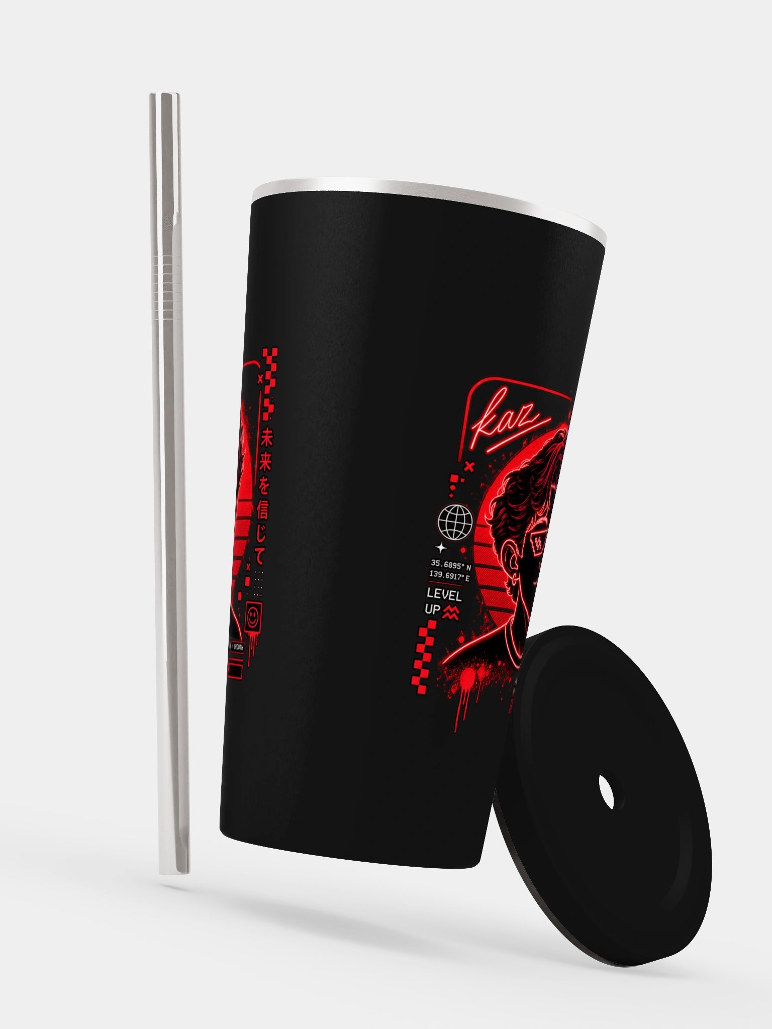 Stainless Steel Kazimieras Tumbler With Straw product image (26)