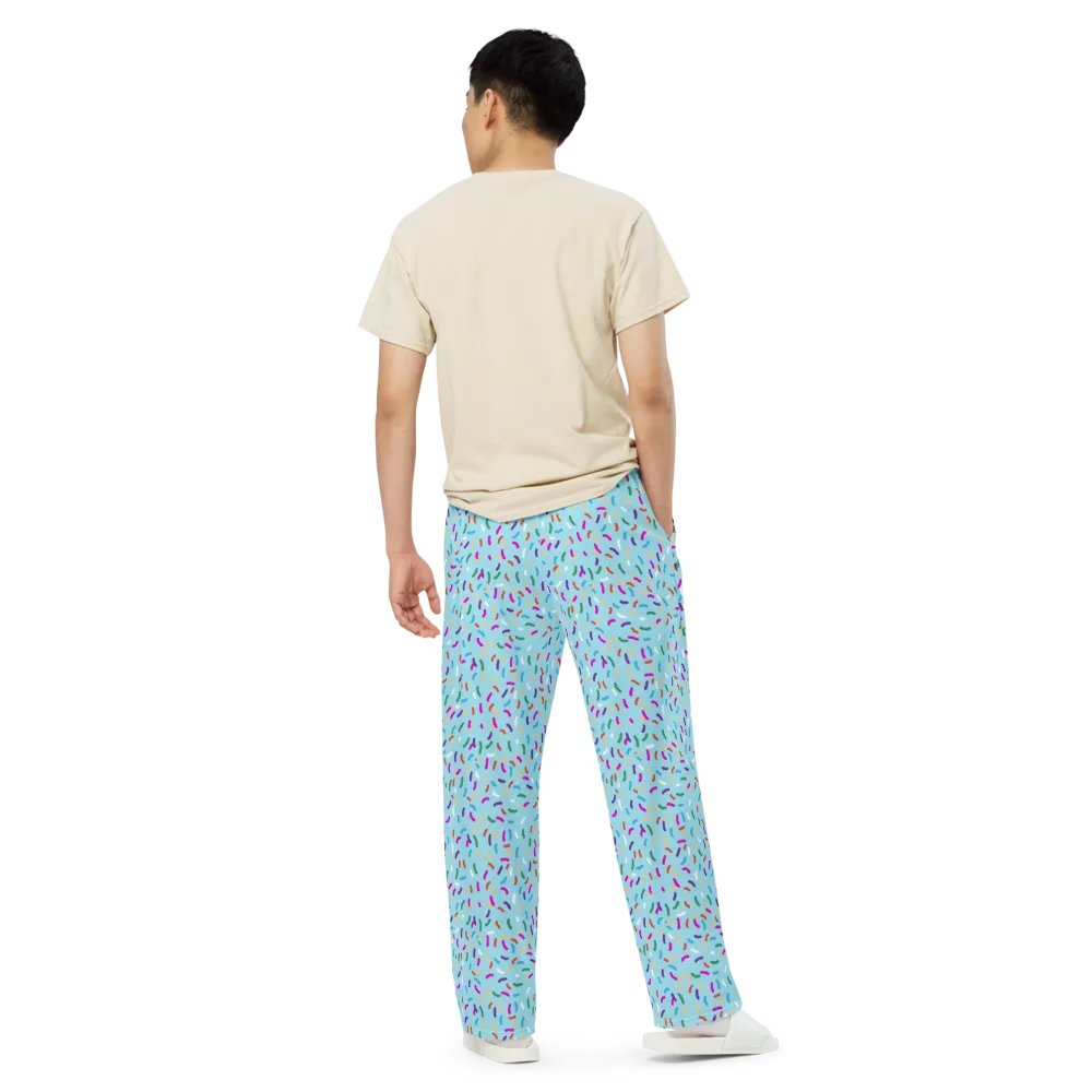 Blue Sprinkle Wide Pant product image (5)