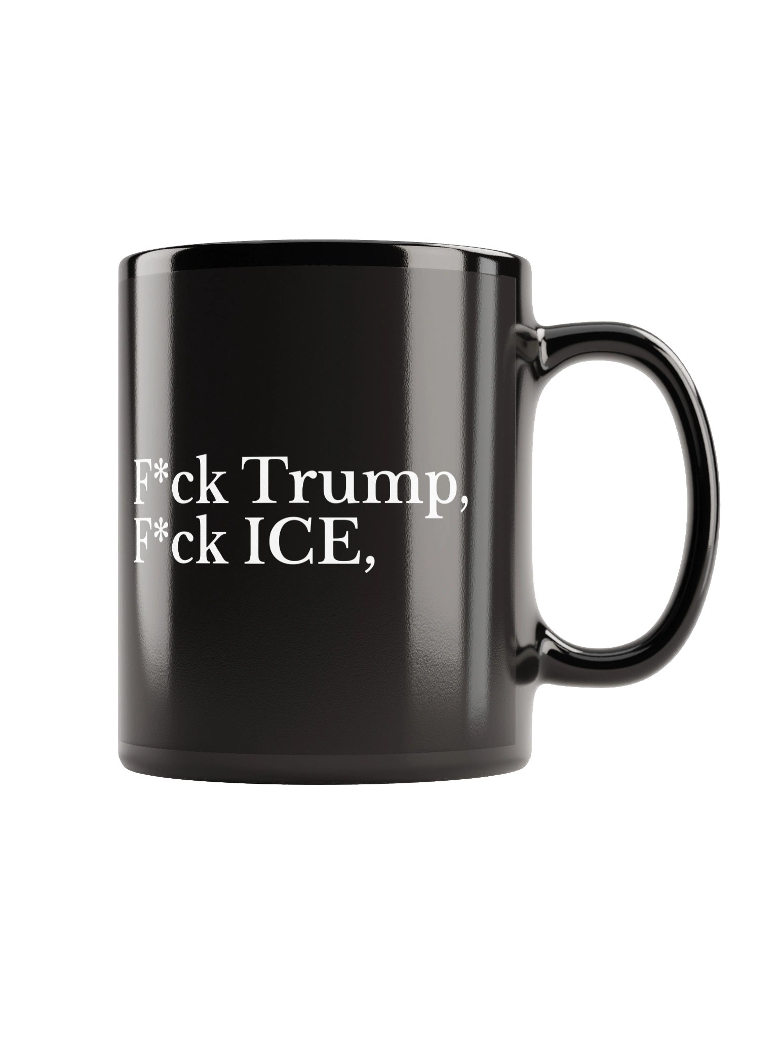 fuck trump fuck ice free palestine mug product image (1)