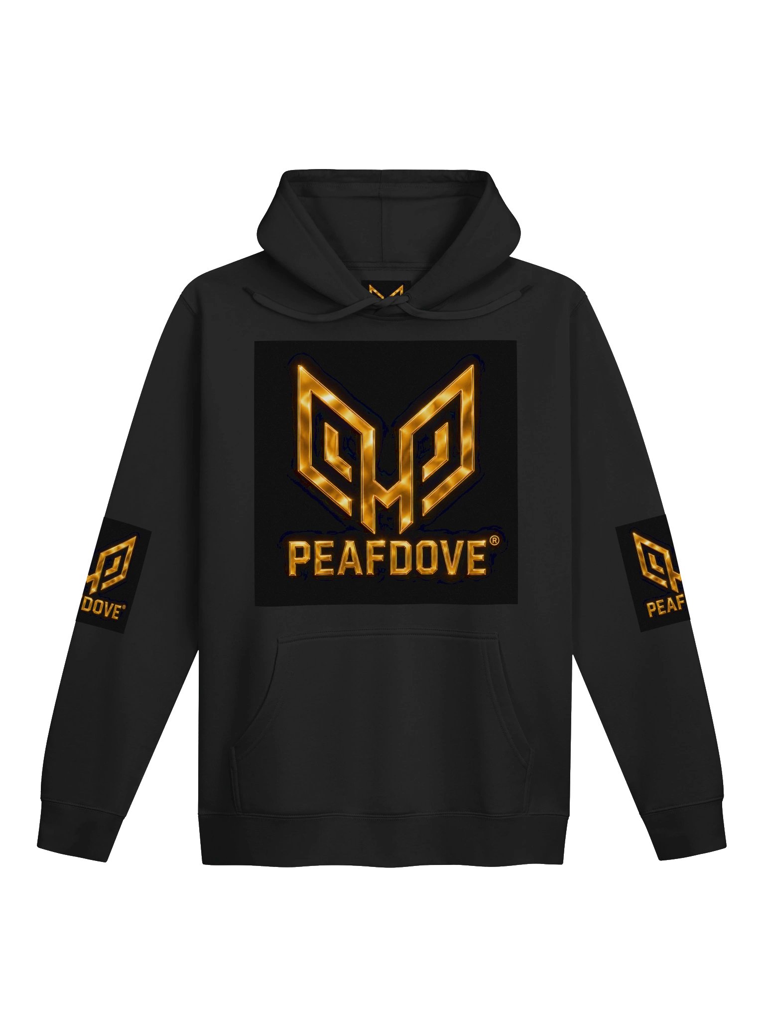 PEAFDOVE® HOUSE MARK — Gold Signal Hoodie product image (1)