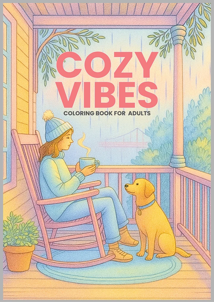 Cozy Coloring Book for Adults product image (1)