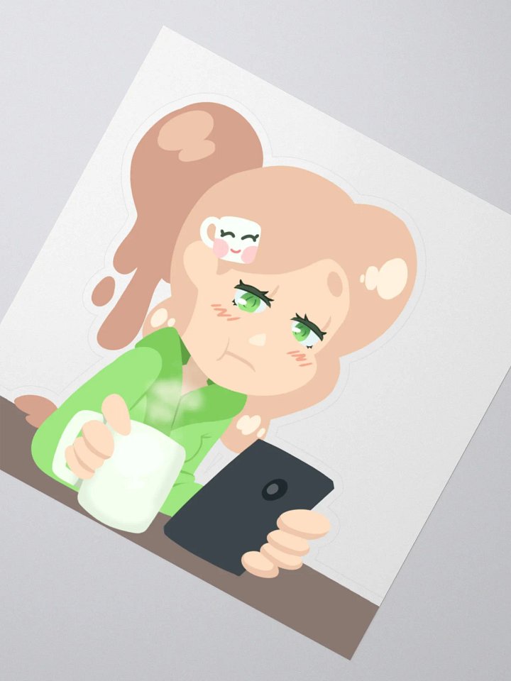 Monday Meg Sticker product image (2)