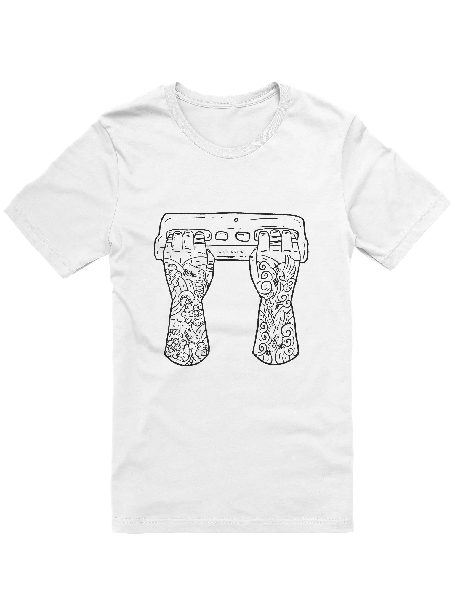 Hang board hands T-shirt product image (1)