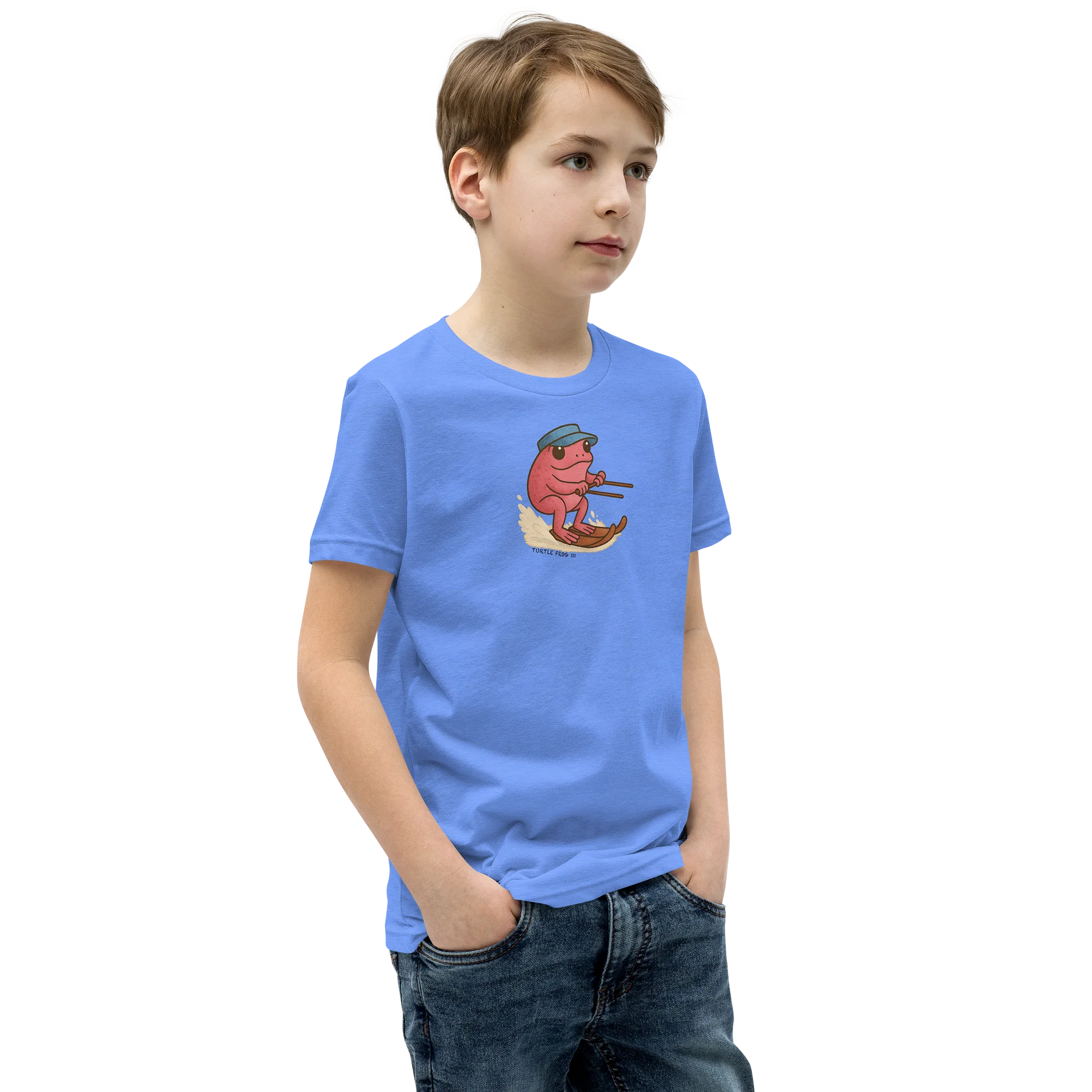 Jetski Turtlefrog Youth T-Shirt product image (4)