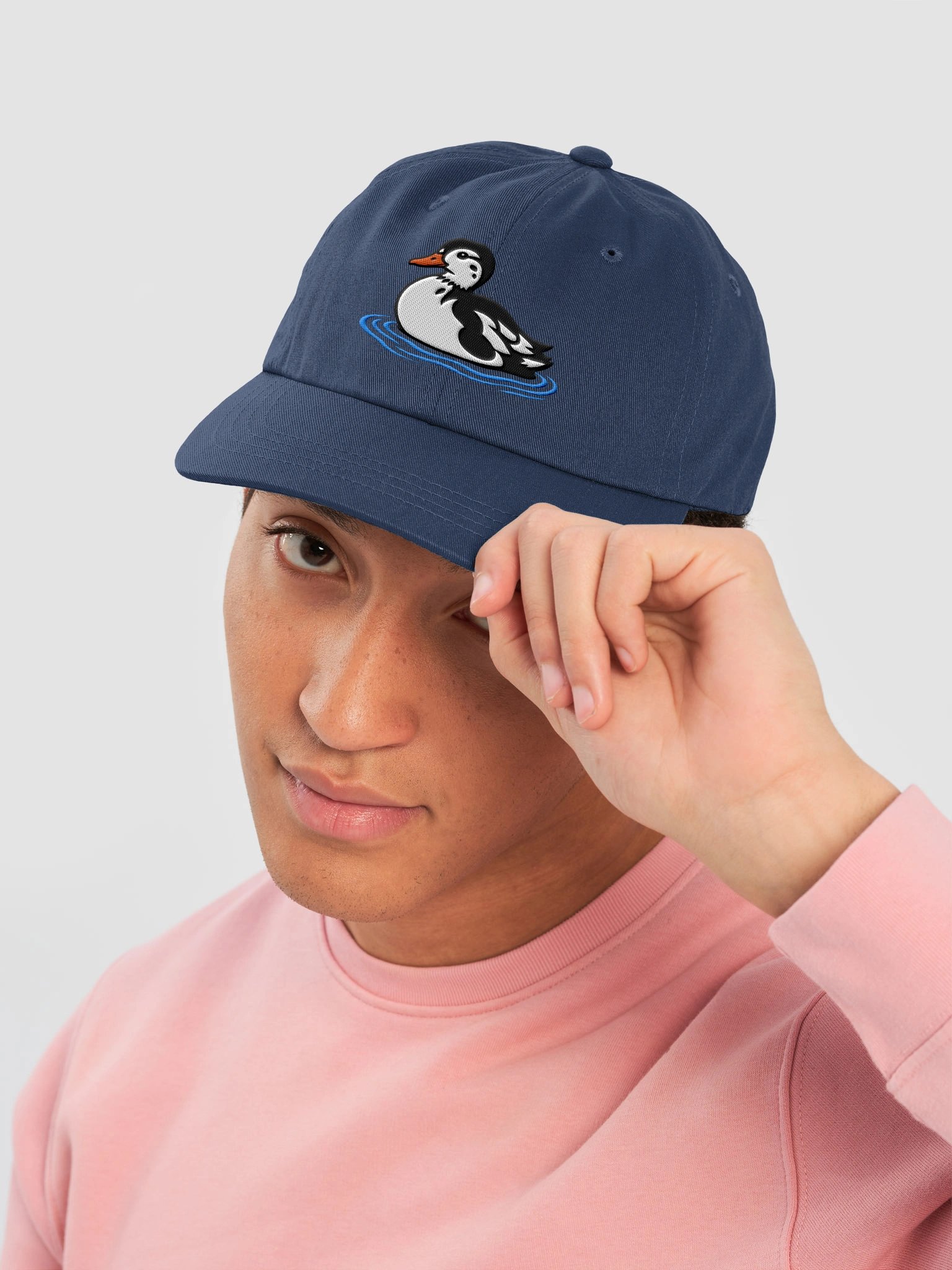 Magpie Call Duck Embroidered Hat | Heritage Duck Cap | Waterfowl Lover Gift product image (40)