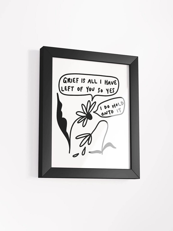 Grief Framed Art Print product image (2)