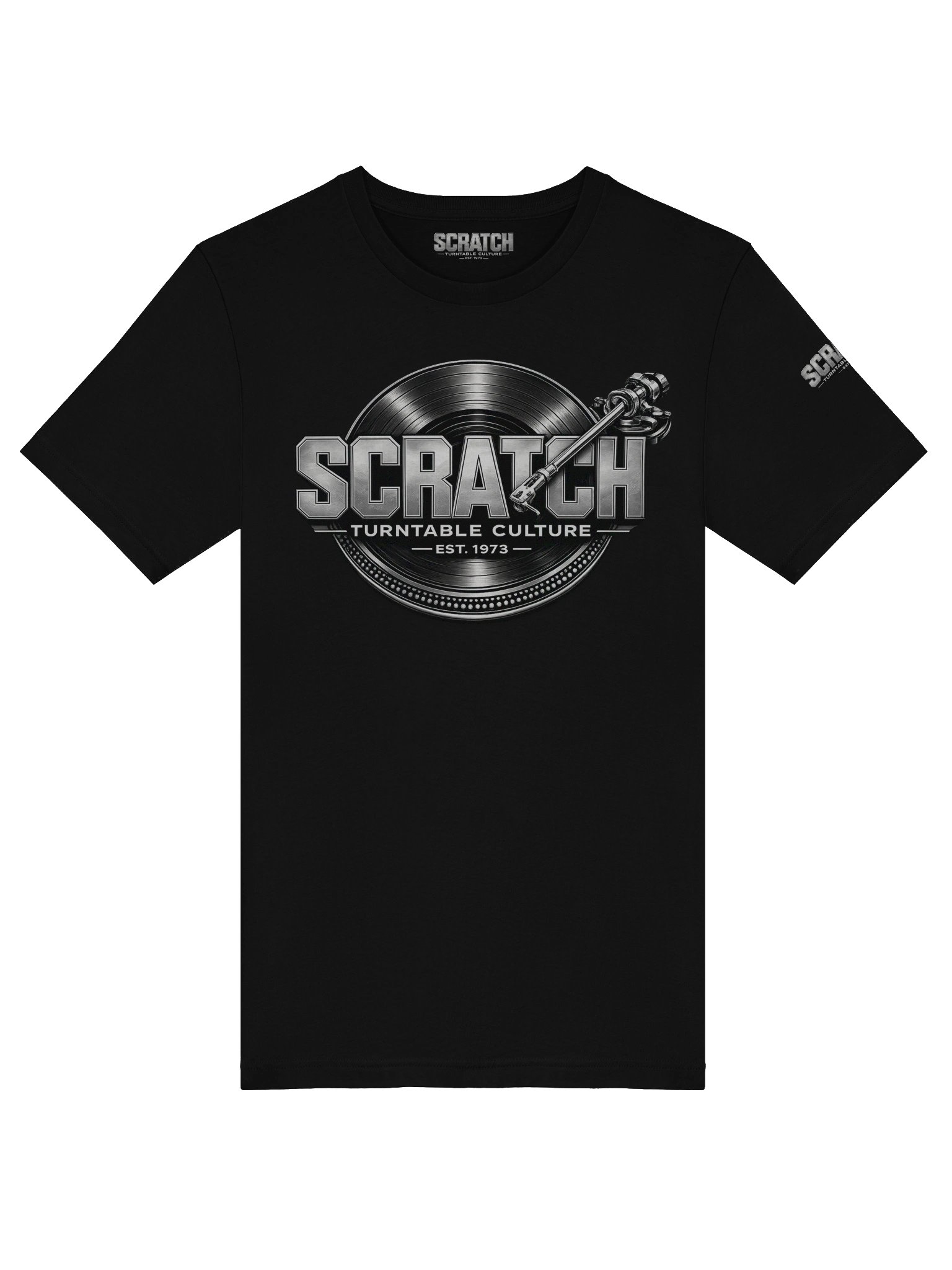 Scratch – EST. 1973 T-Shirt | Turntable Culture Apparel product image (35)