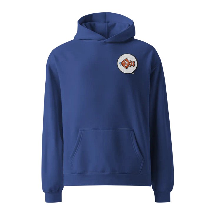 Clownfish TV Embroidered Unisex Oversized Hoodie product image (11)