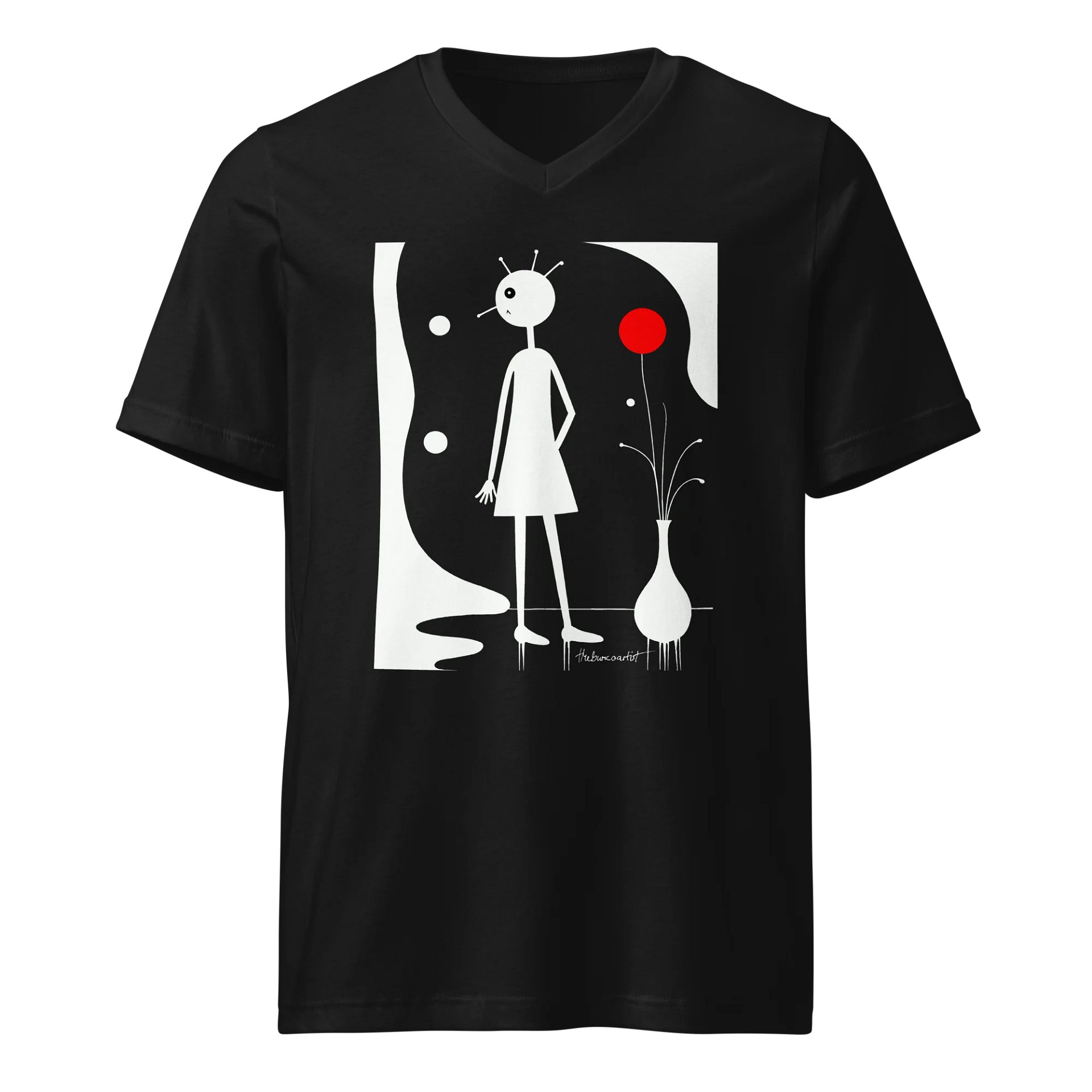 Bella+Canvas Short Sleeve V-Neck Jersey T-Shirt product image (6)