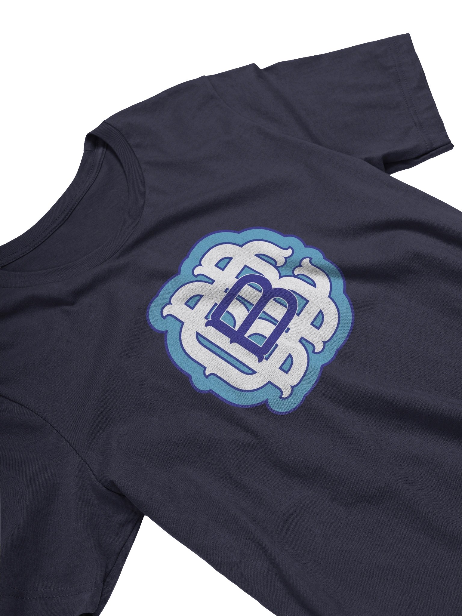 BB&BC Member's Big Monogram Blues Tee (Club Members get $100 off) Bella+Canvas product image (3)