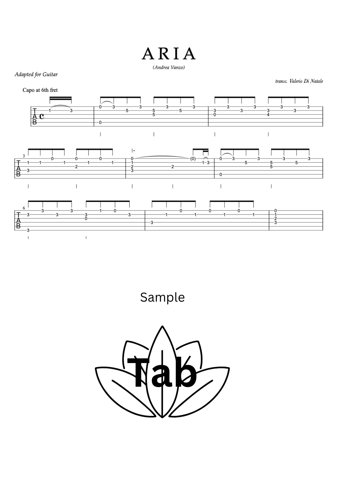 A R I A by Andrea Vanzo. product image (3)