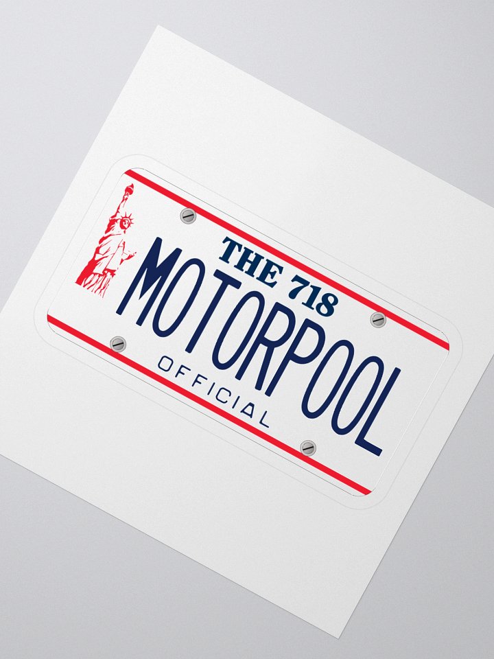 718 Motorpool Sicker product image (2)
