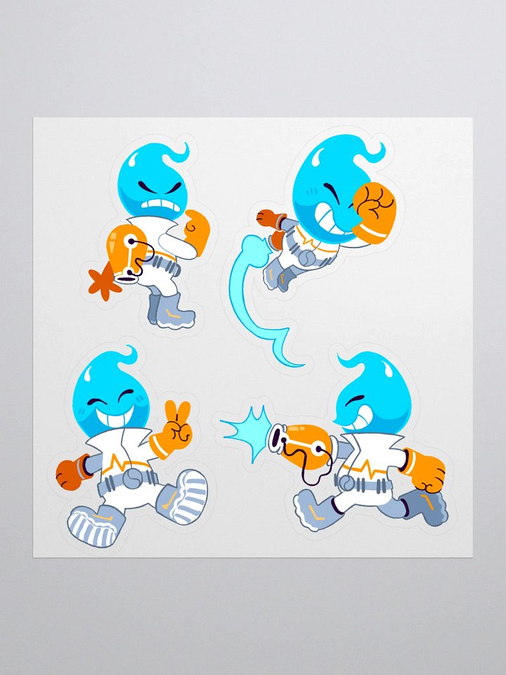 Meteor Busters Sticker Set product image (1)