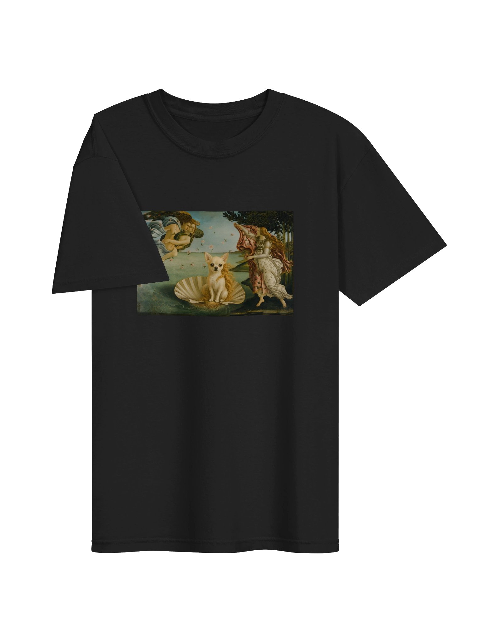 Chihuahua The Birth of Venus T-Shirt product image (2)