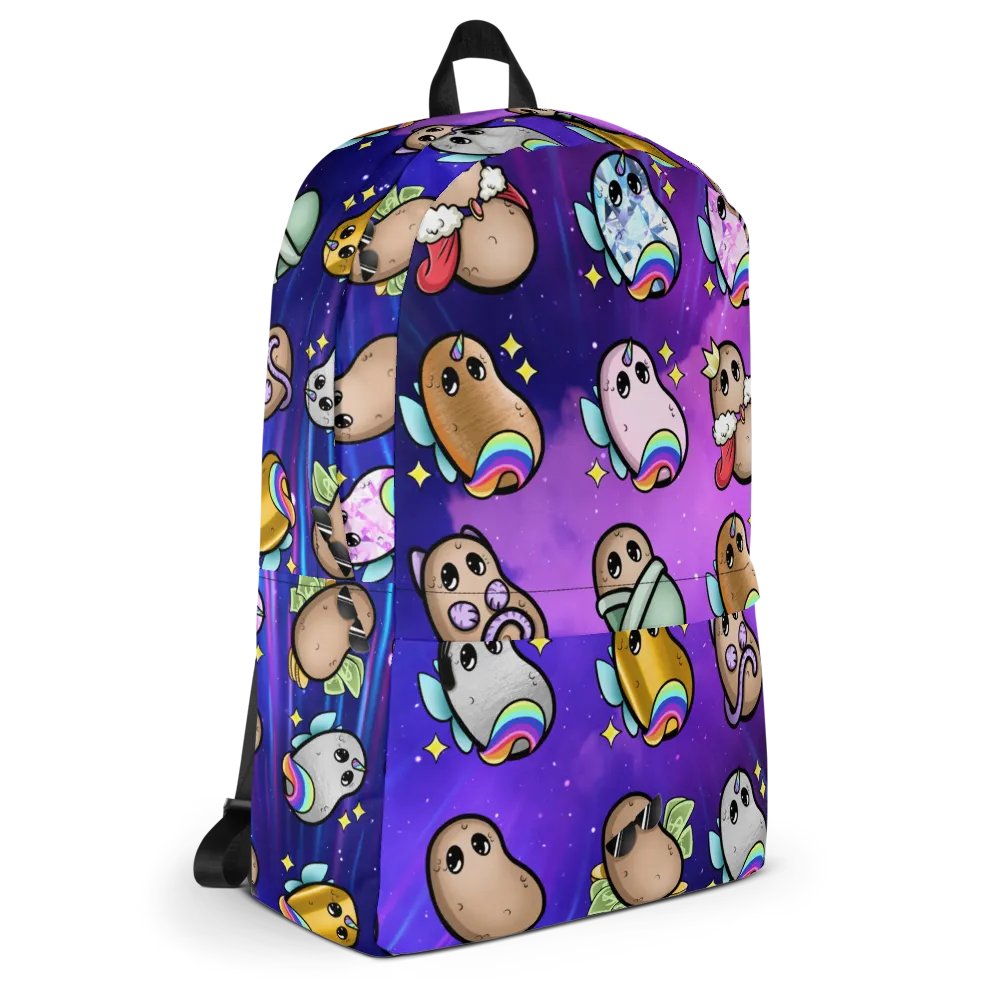''Patates Intergalactiques'' Sac à dos product image (5)
