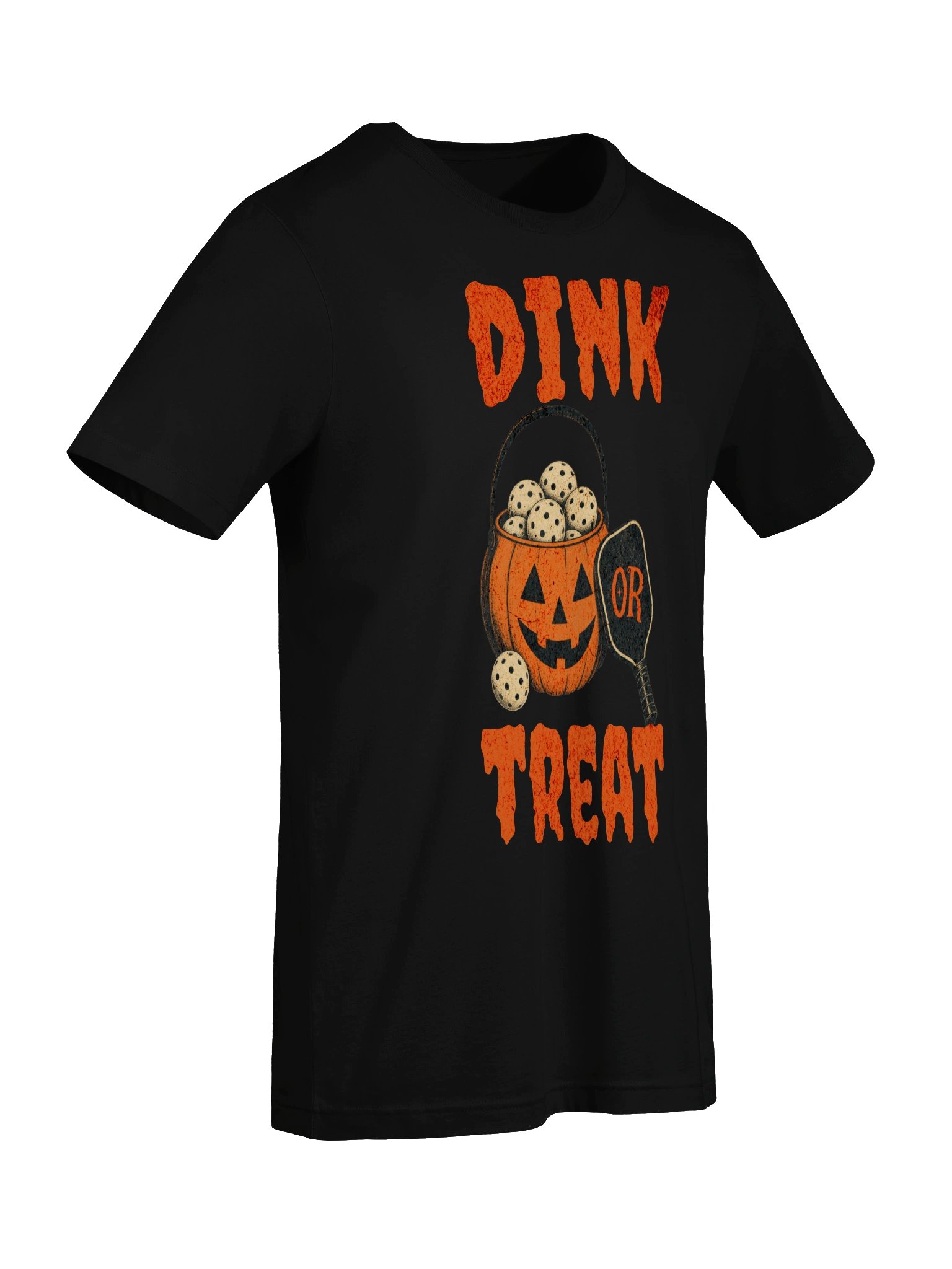 Dink or Treat Halloween Pickleball Tee Funny Gift for Men and Women product image (6)