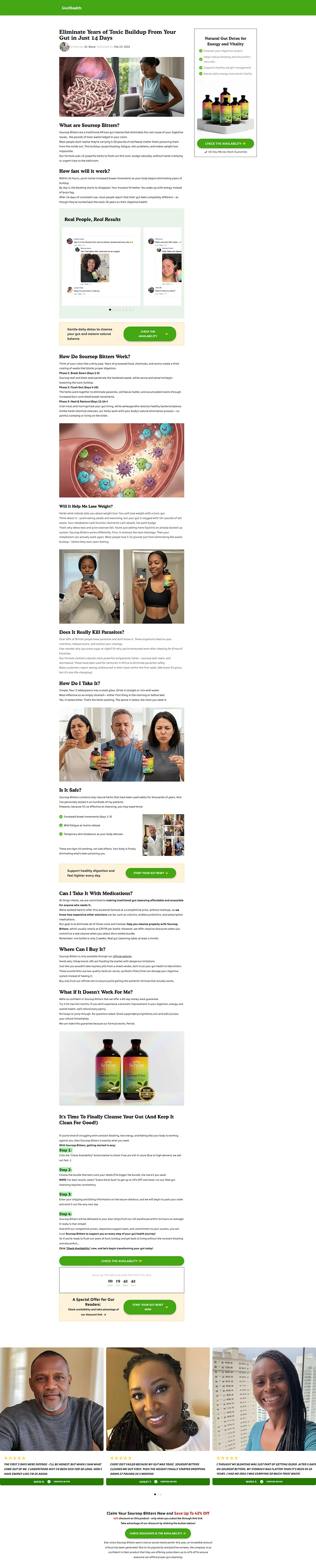 CRO Optimized Shopify Advertorial Landing Page Template | GemPages product image (2)
