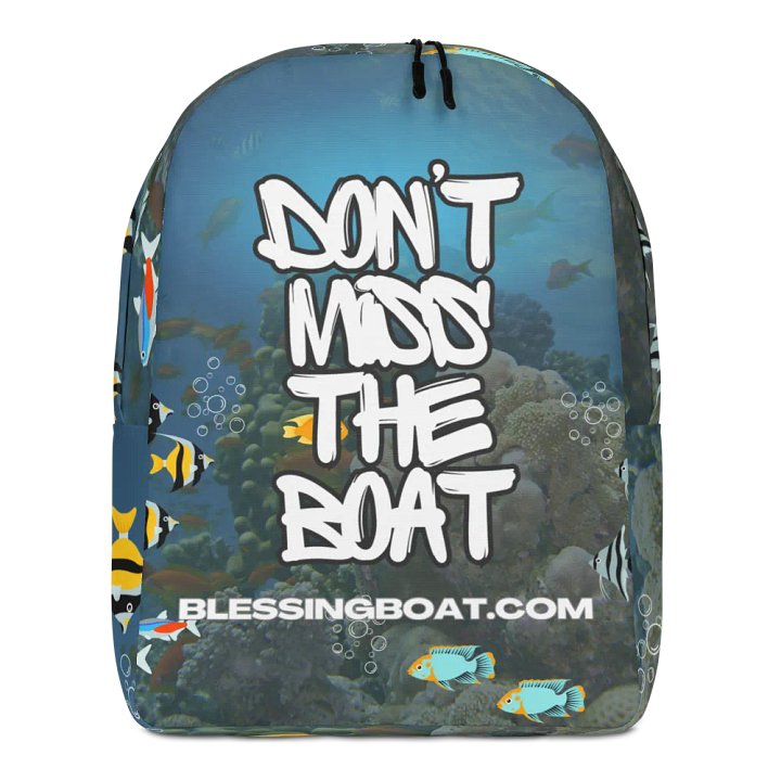Don't Miss The Boat Backpack product image (1)
