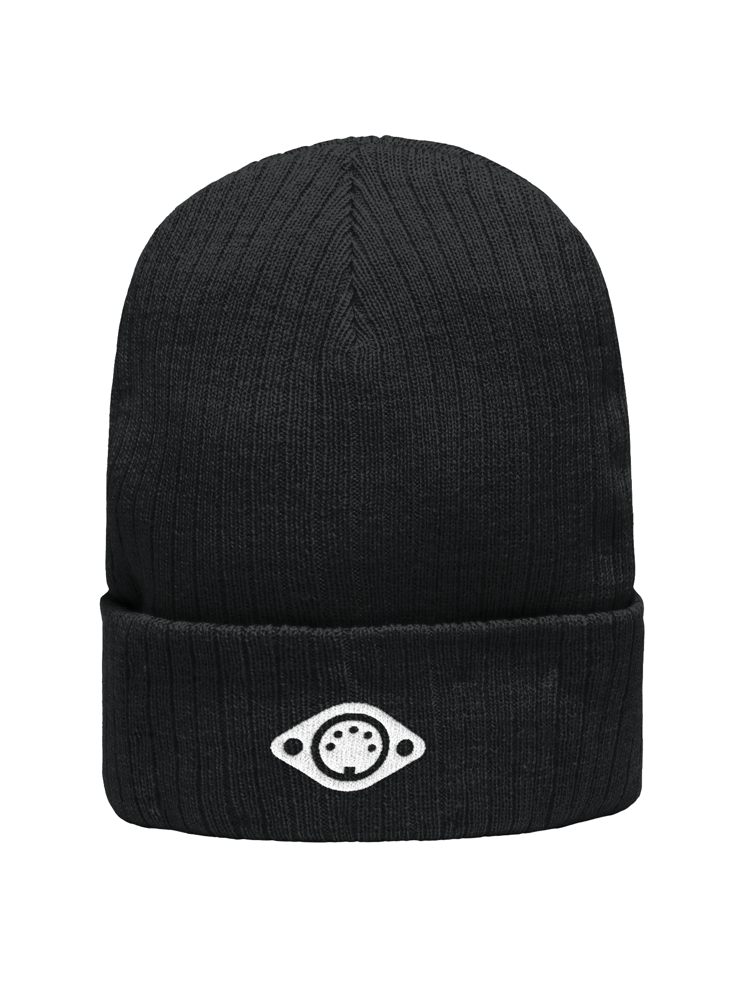 White Logo Knitted Beanie product image (2)