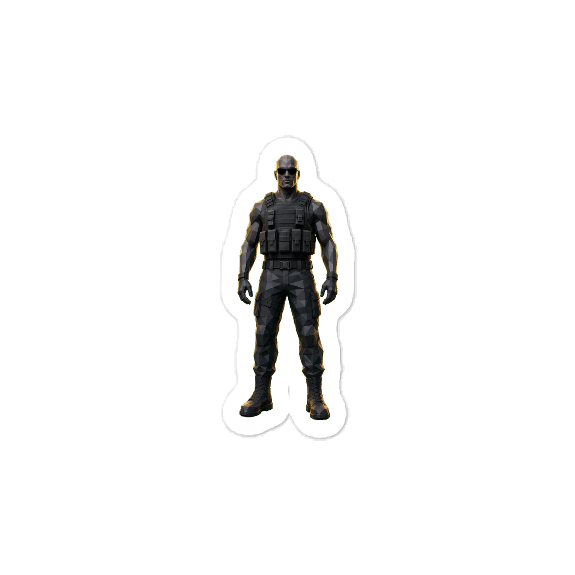 The Warden — Die-Cut Sticker product image (1)