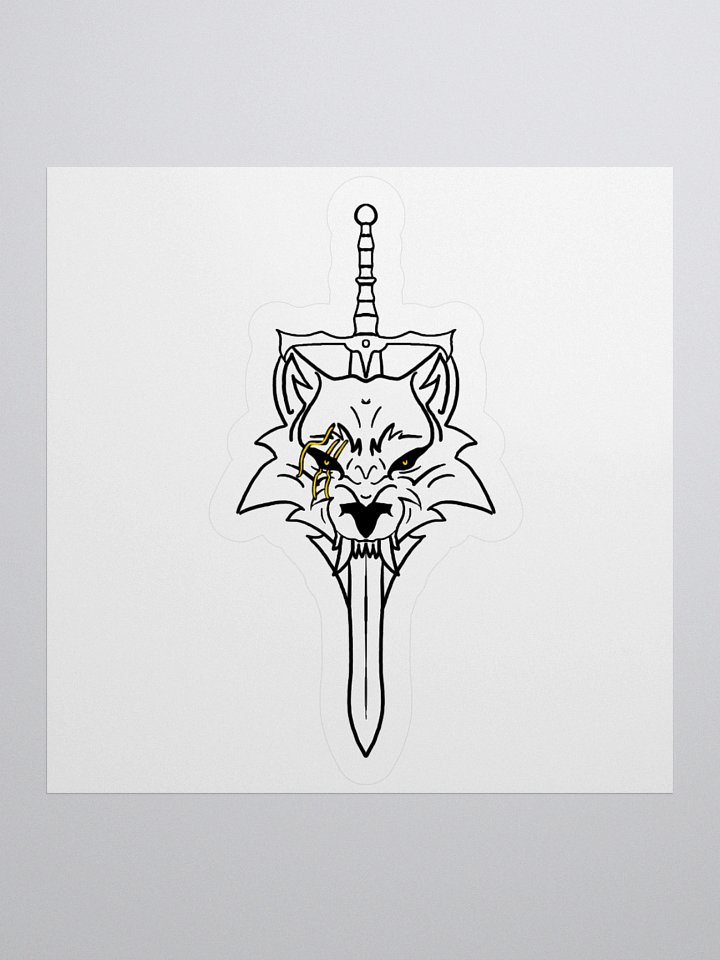 Scarred One Sticker product image (1)