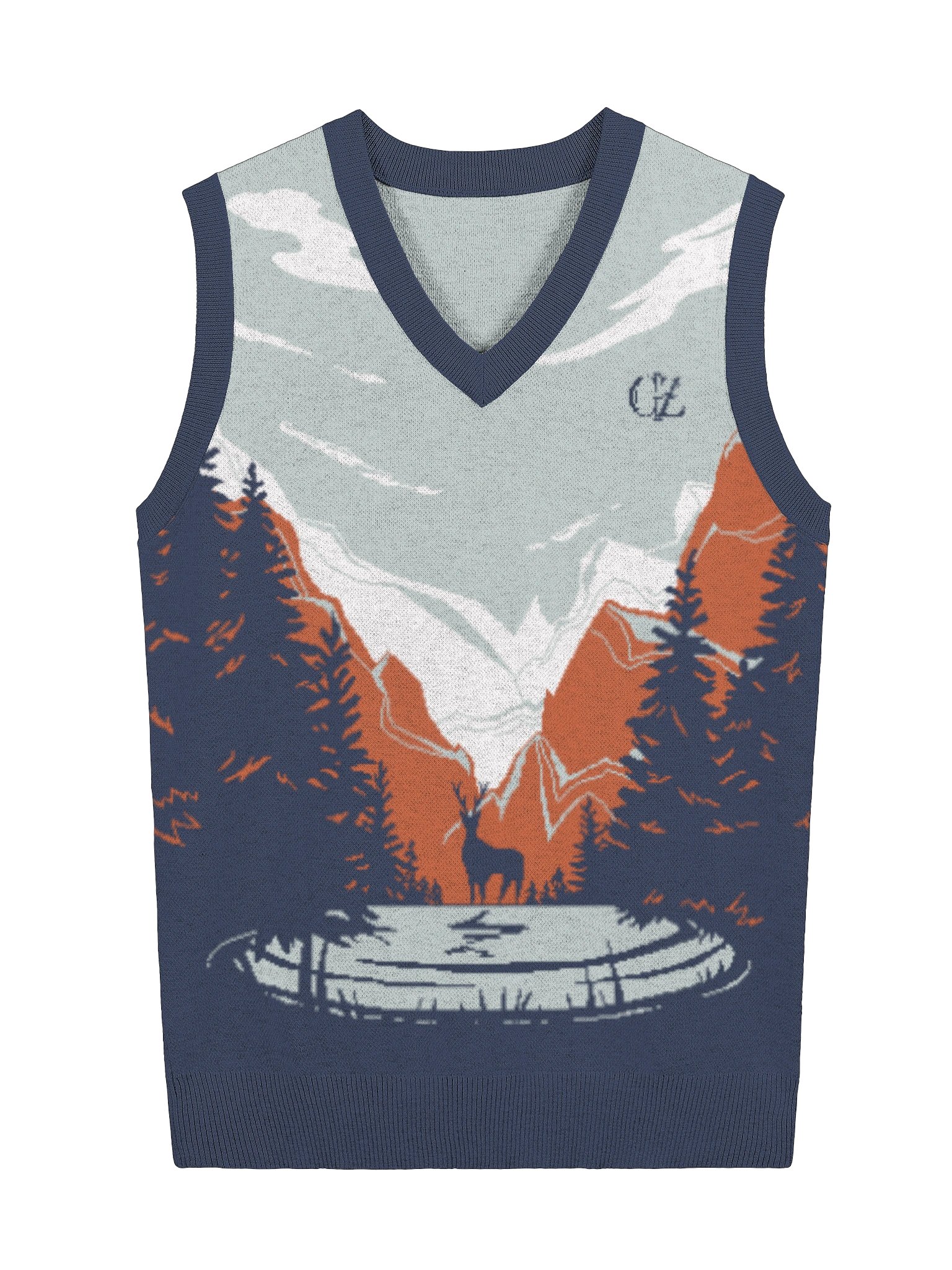 Mountain Breeze Knitted Vest product image (2)