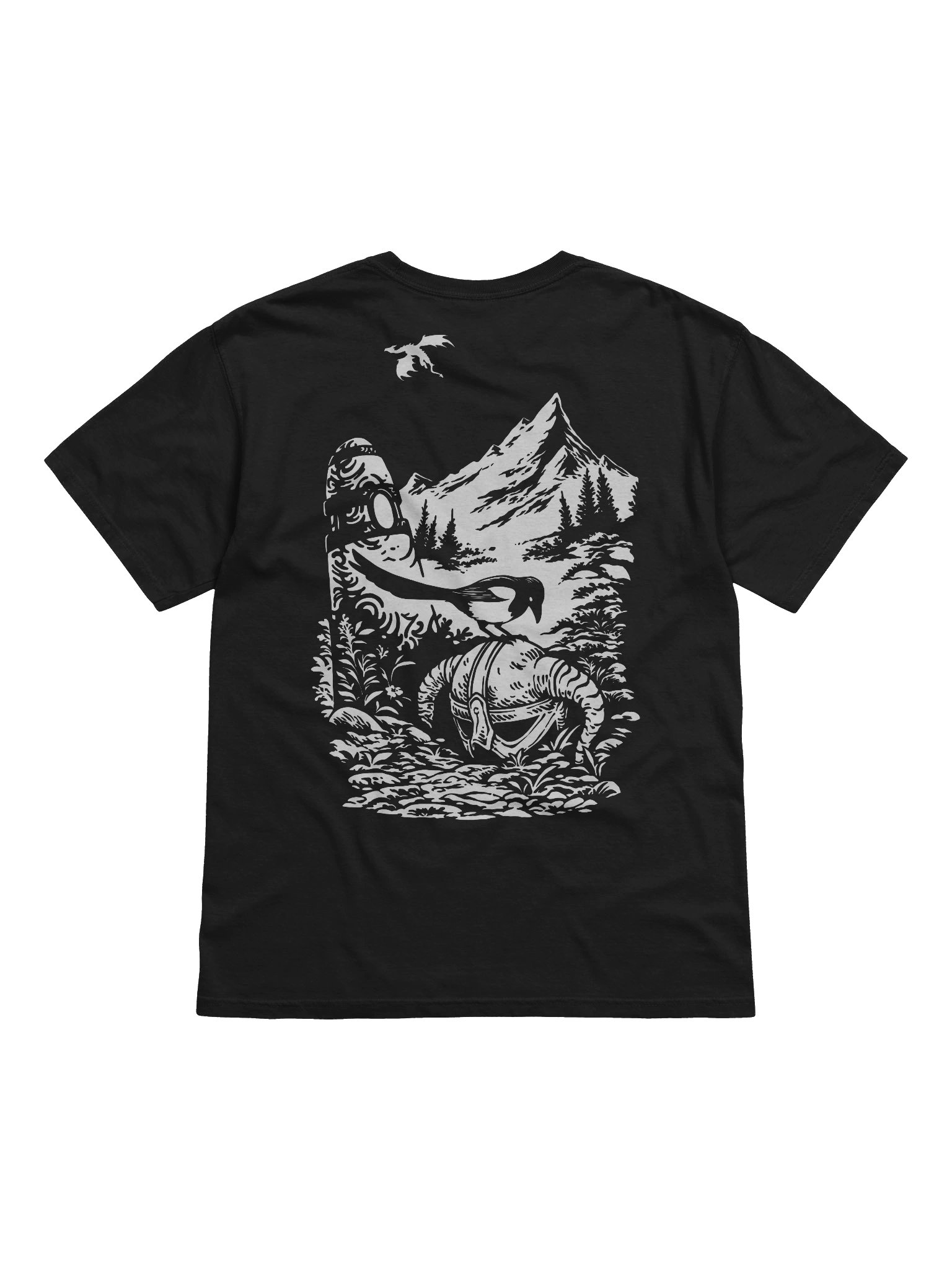 'Finally Awake' (Black T-Shirt) product image (1)