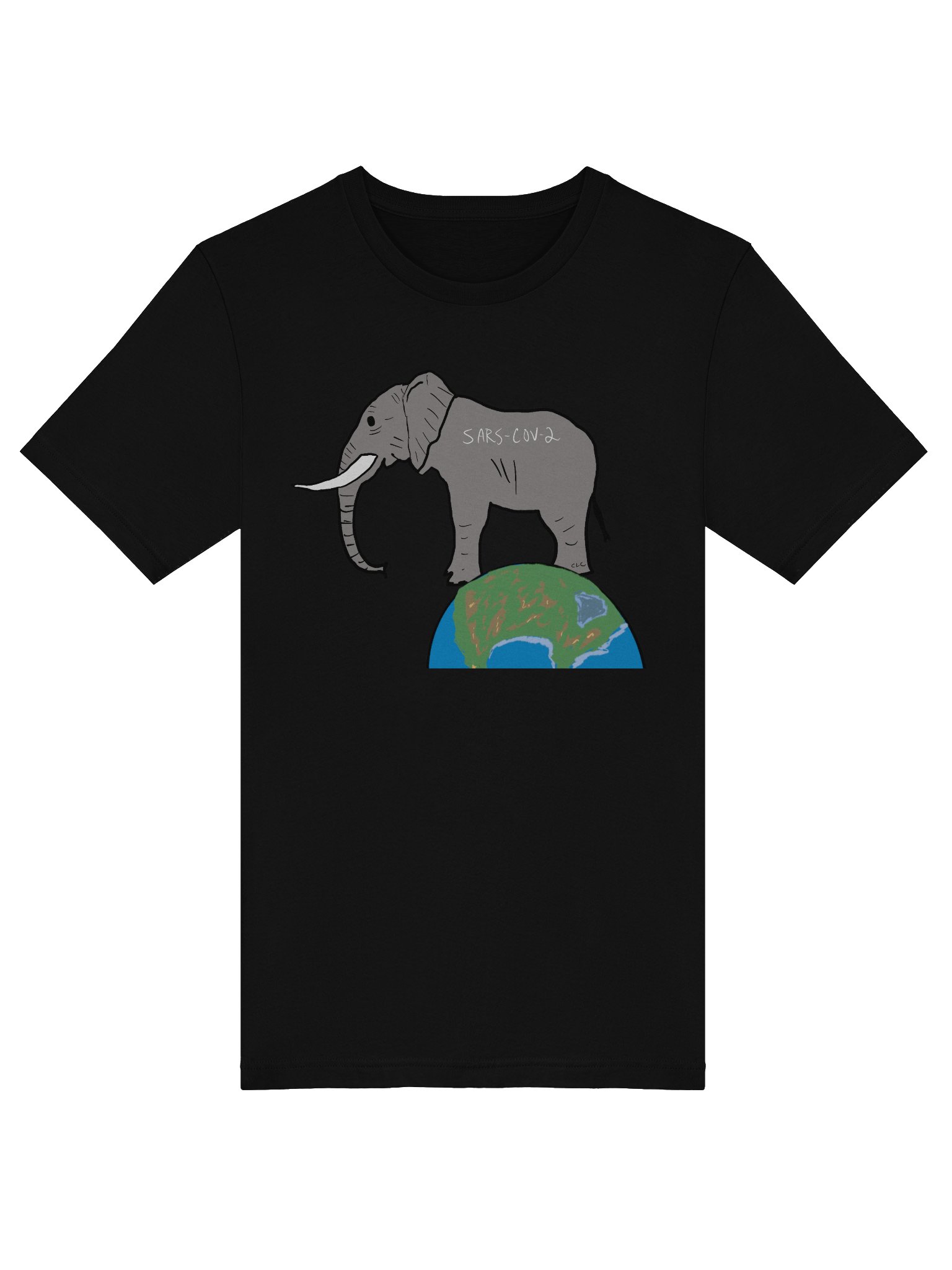 Elephant In The Room tee (covid) product image (5)