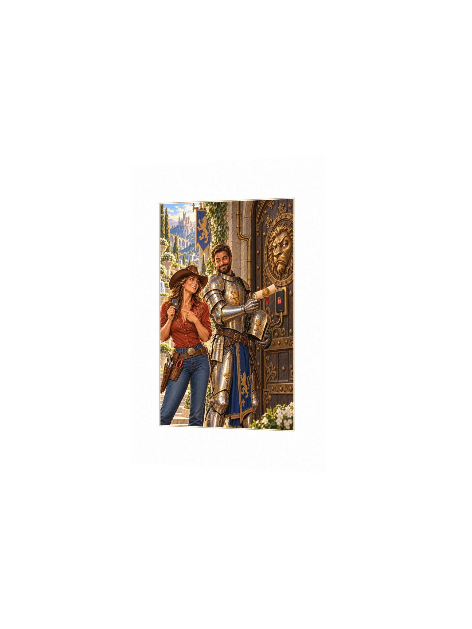 Access Denied Small Art Print product image (2)