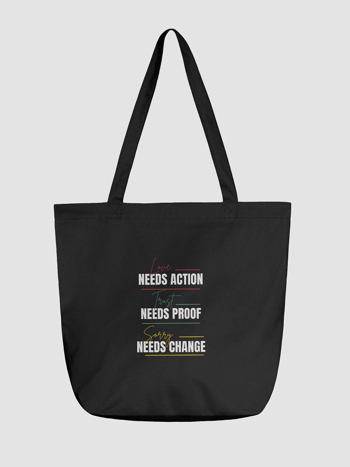 Love needs action Eco Tote Bag product image (1)