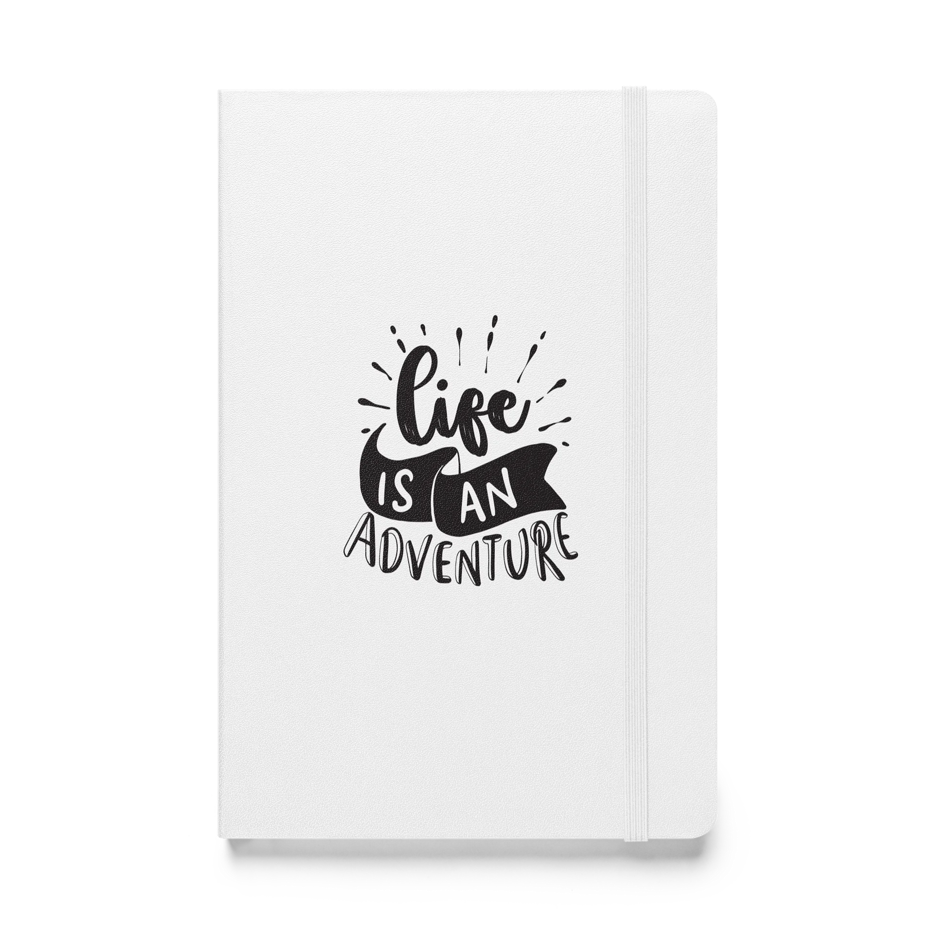 “Life Is an Adventure” Hardcover Notebook – Inspirational Lined Journal product image (1)
