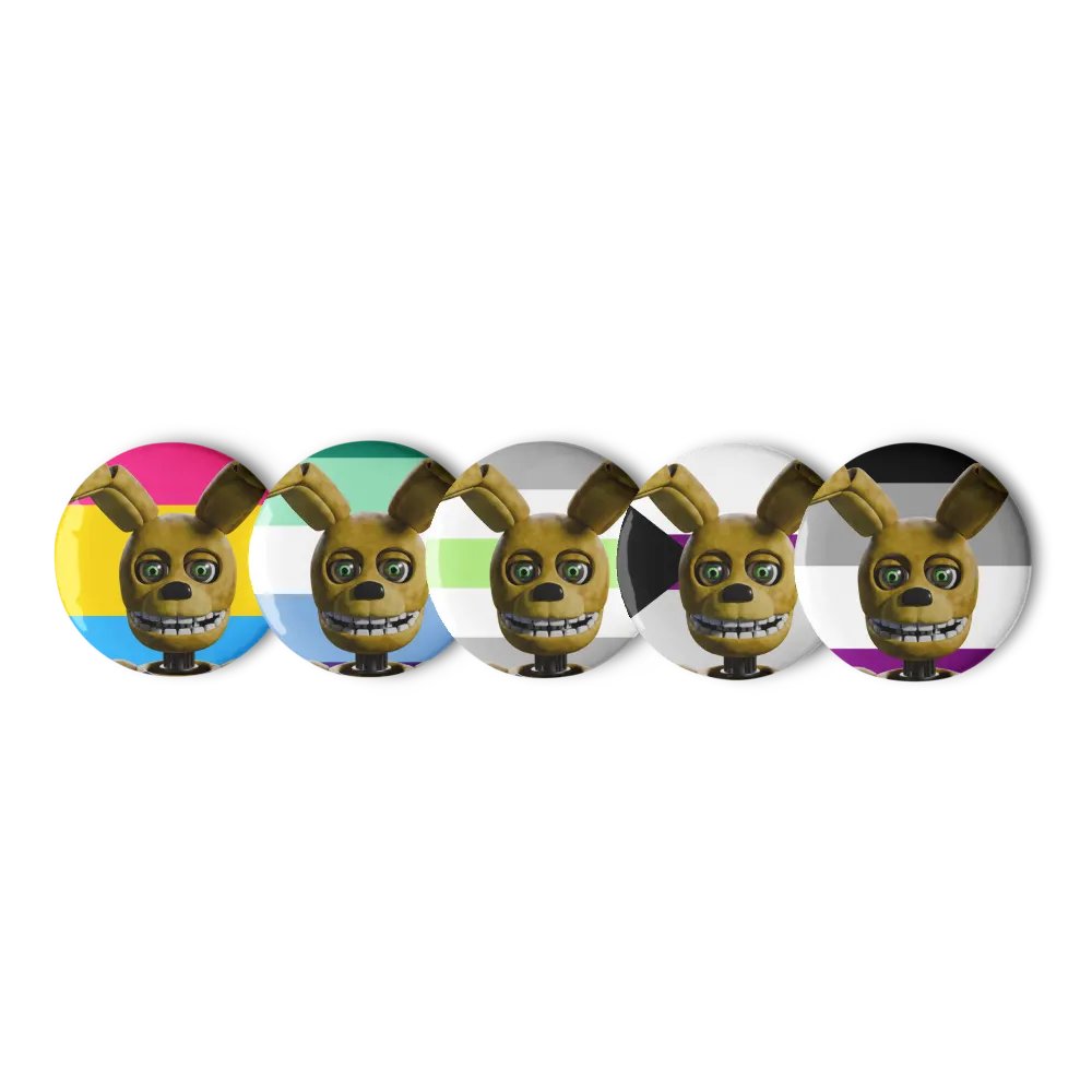 Springy Bright Pride Pins! (Set 2) product image (1)