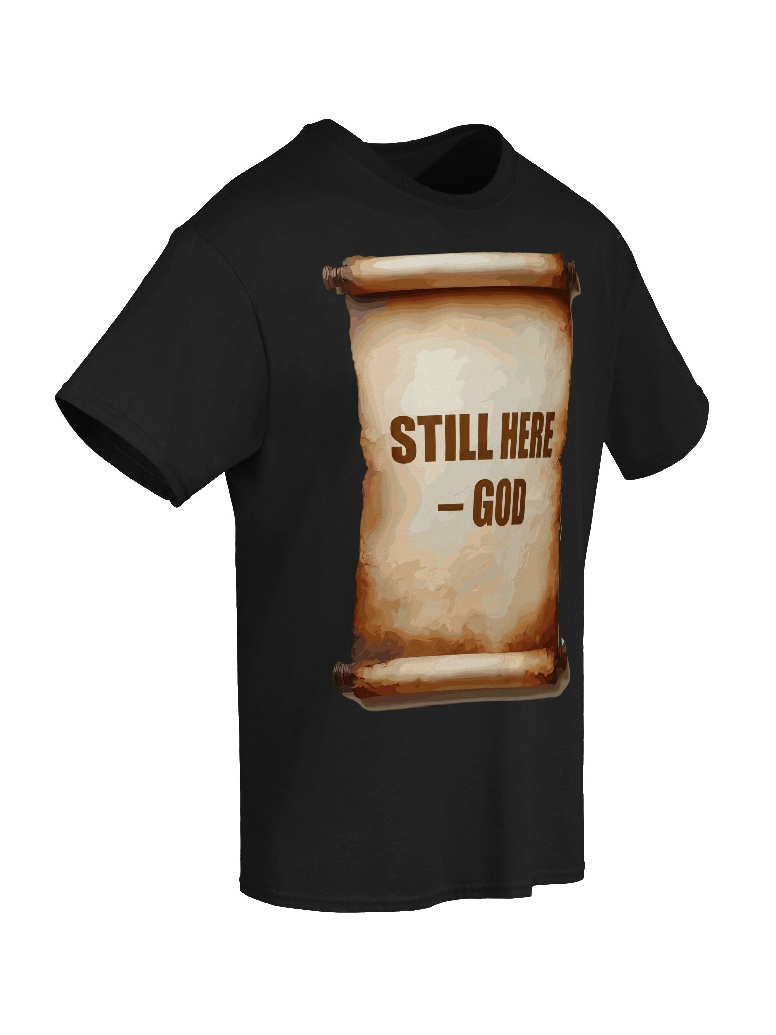 Still Here – God Vintage Scroll Tee product image (6)