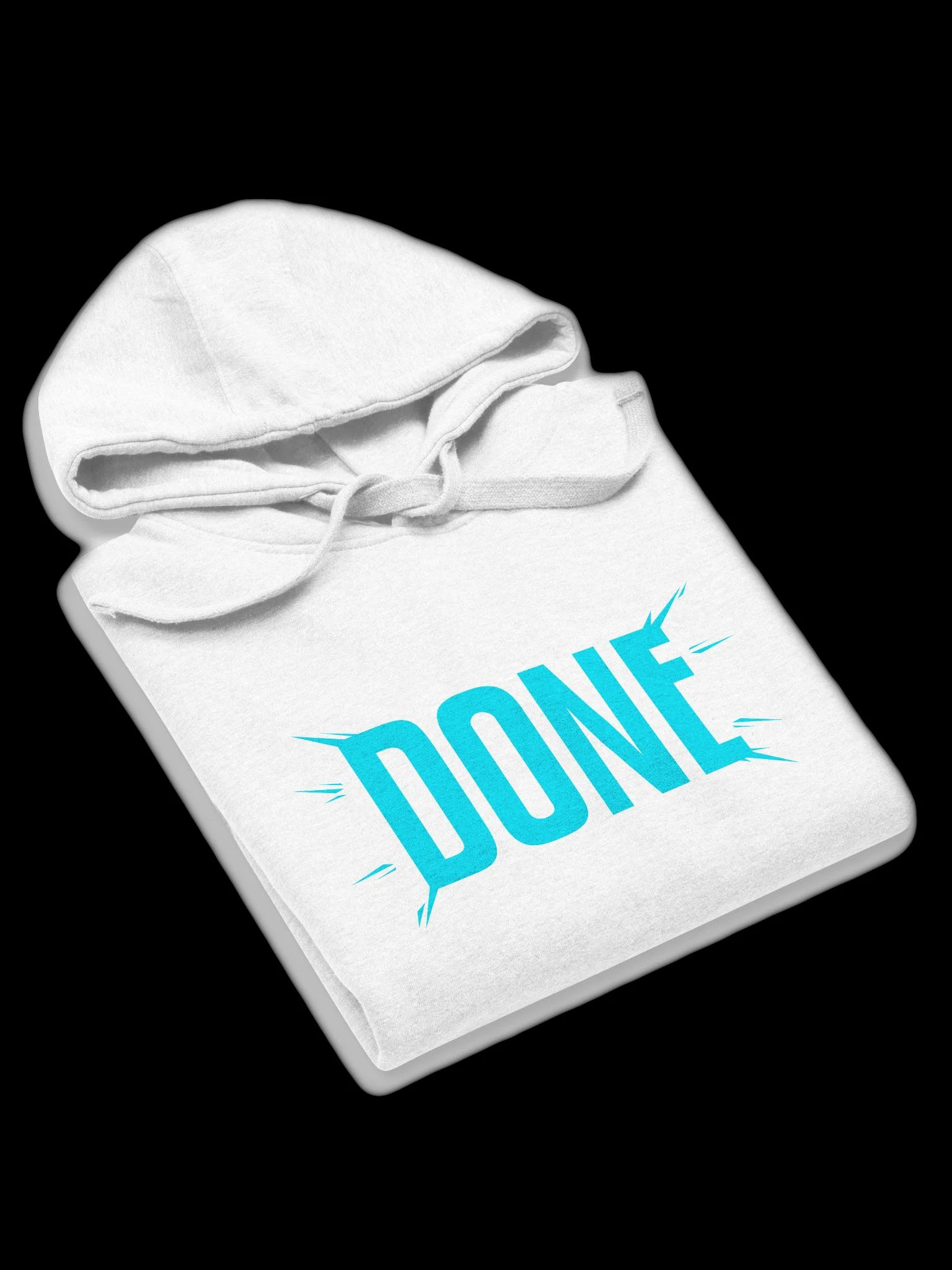 'DONE' Blue Hoodie - Lights product image (6)
