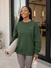 My Protein Comes With Fibre Sweatshirt – Forest Green