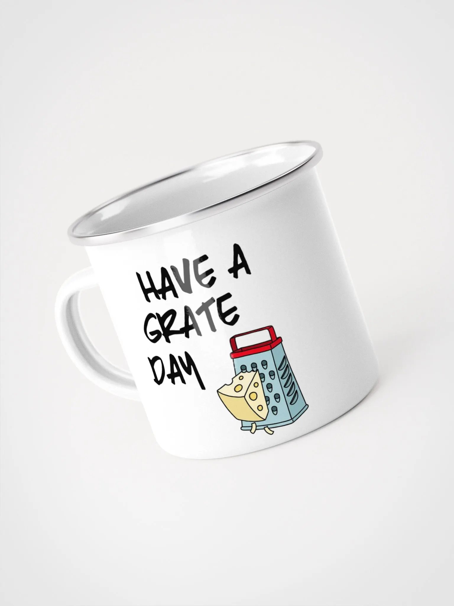 Have a Grate Day Enamel Mug product image (1)