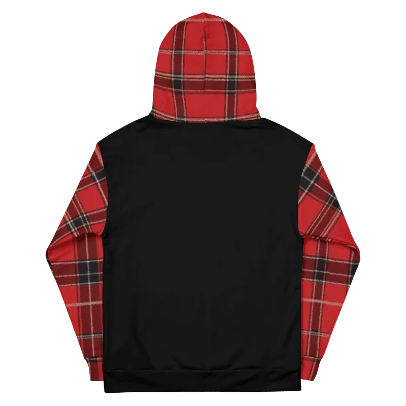 Red Tartan Brit Artz Hoodie product image (10)