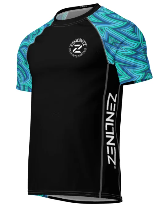 Atlantis ZenFlo Unique Design Black Shirt ( Fits Tight ) product image (3)