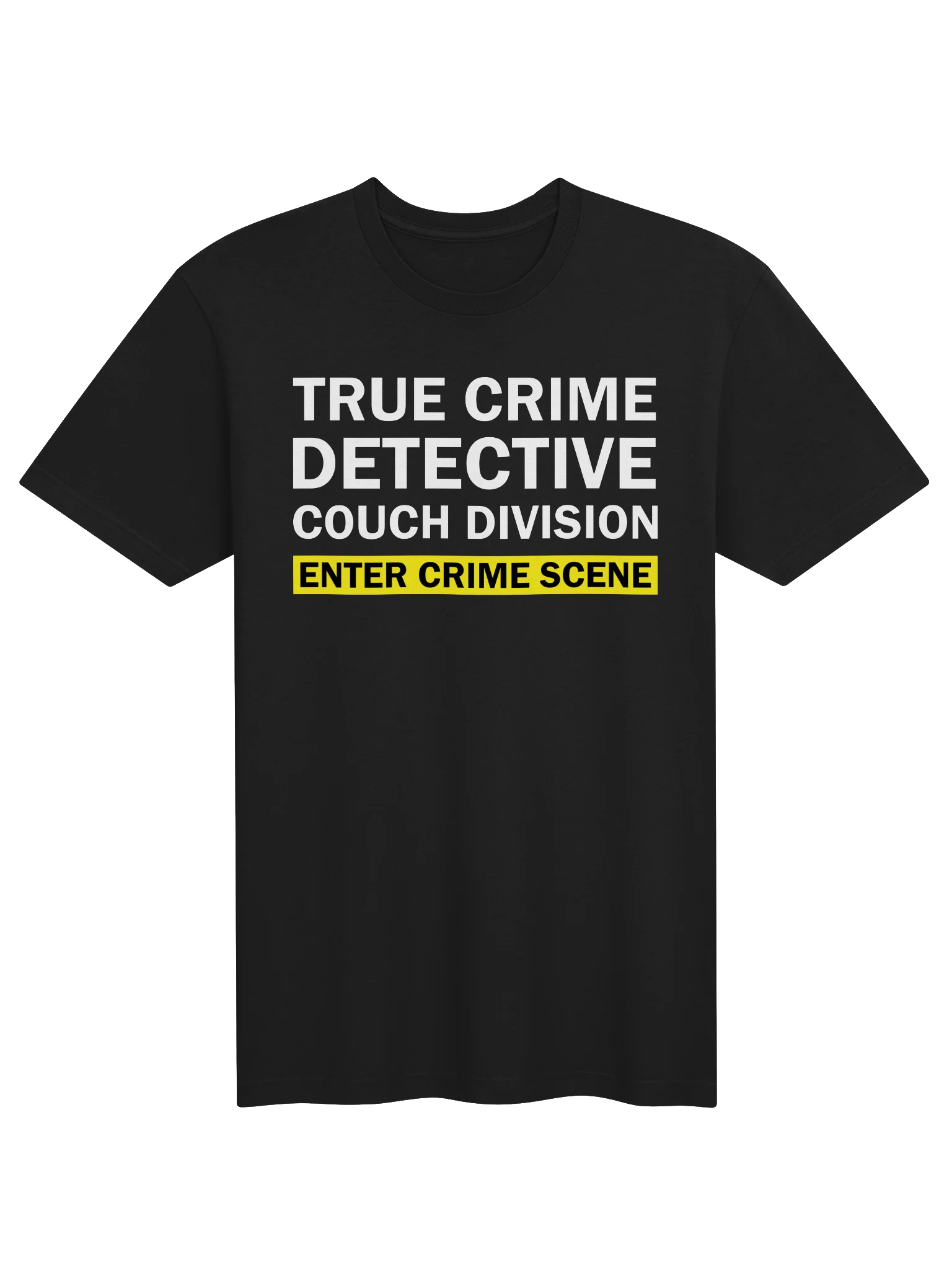 True Crime Detective Couch Division T-shirt product image (1)