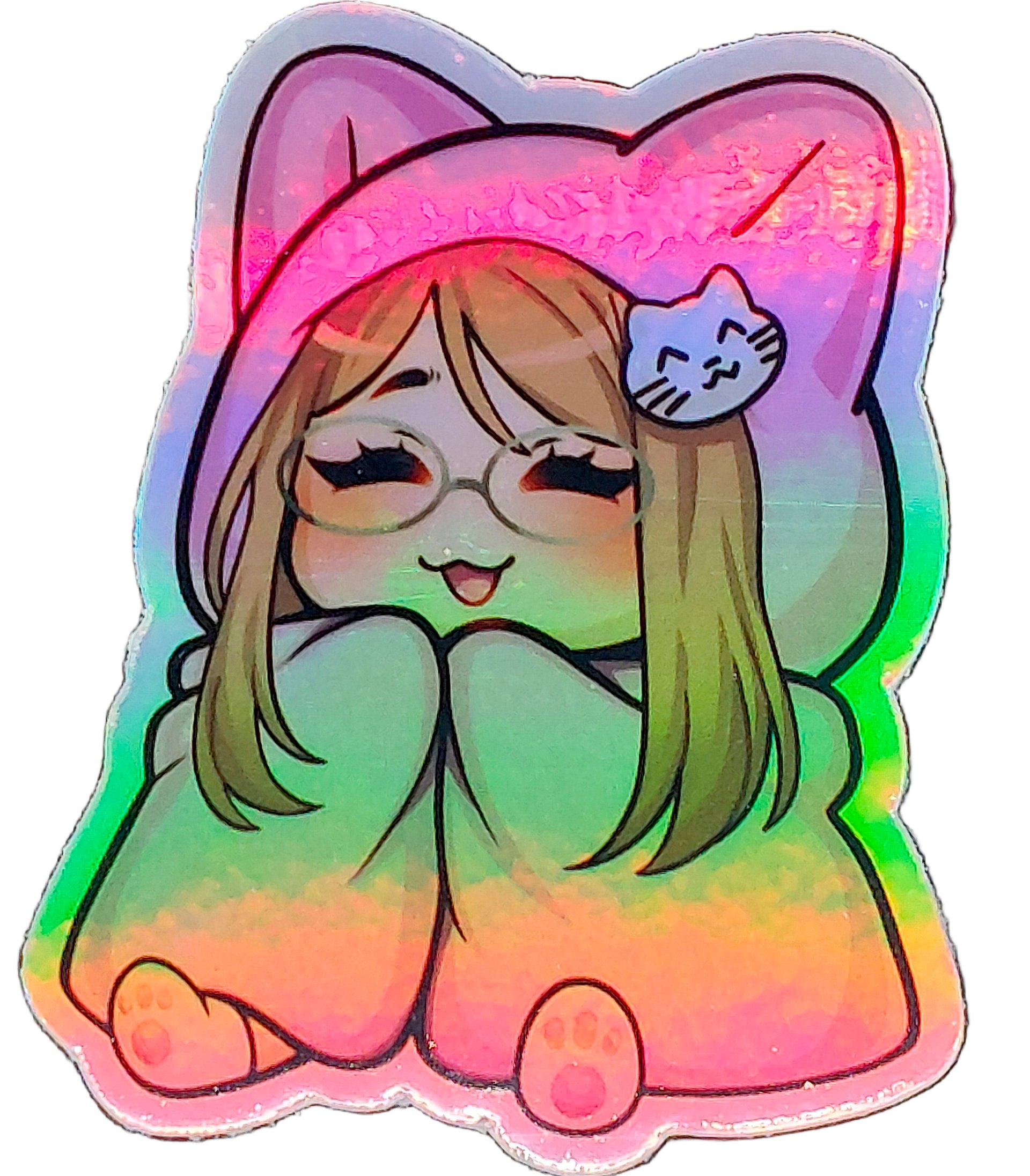 Holo Comfy Sticker product image (2)