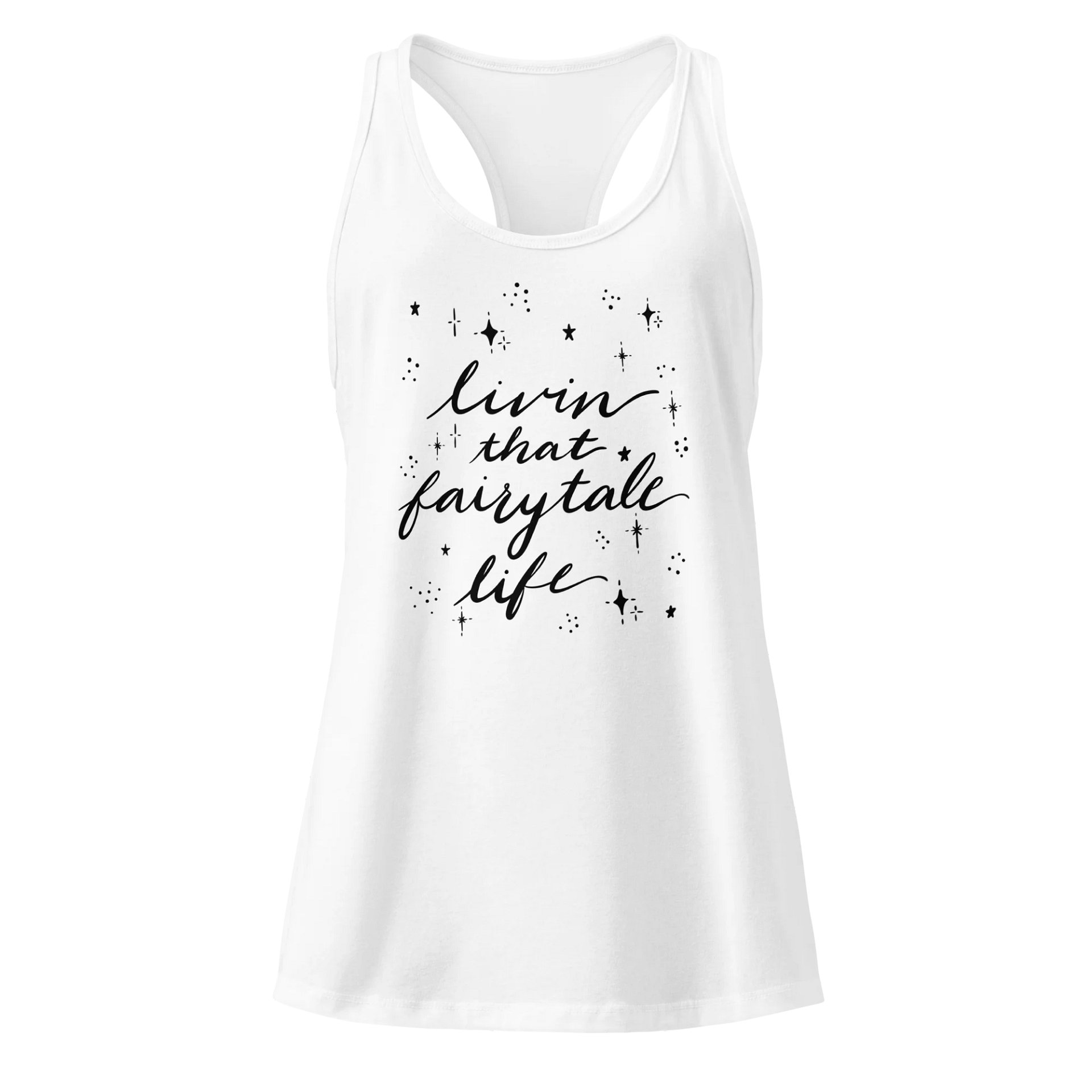 Livin' that Fairytale Life Racerback Tank product image (1)