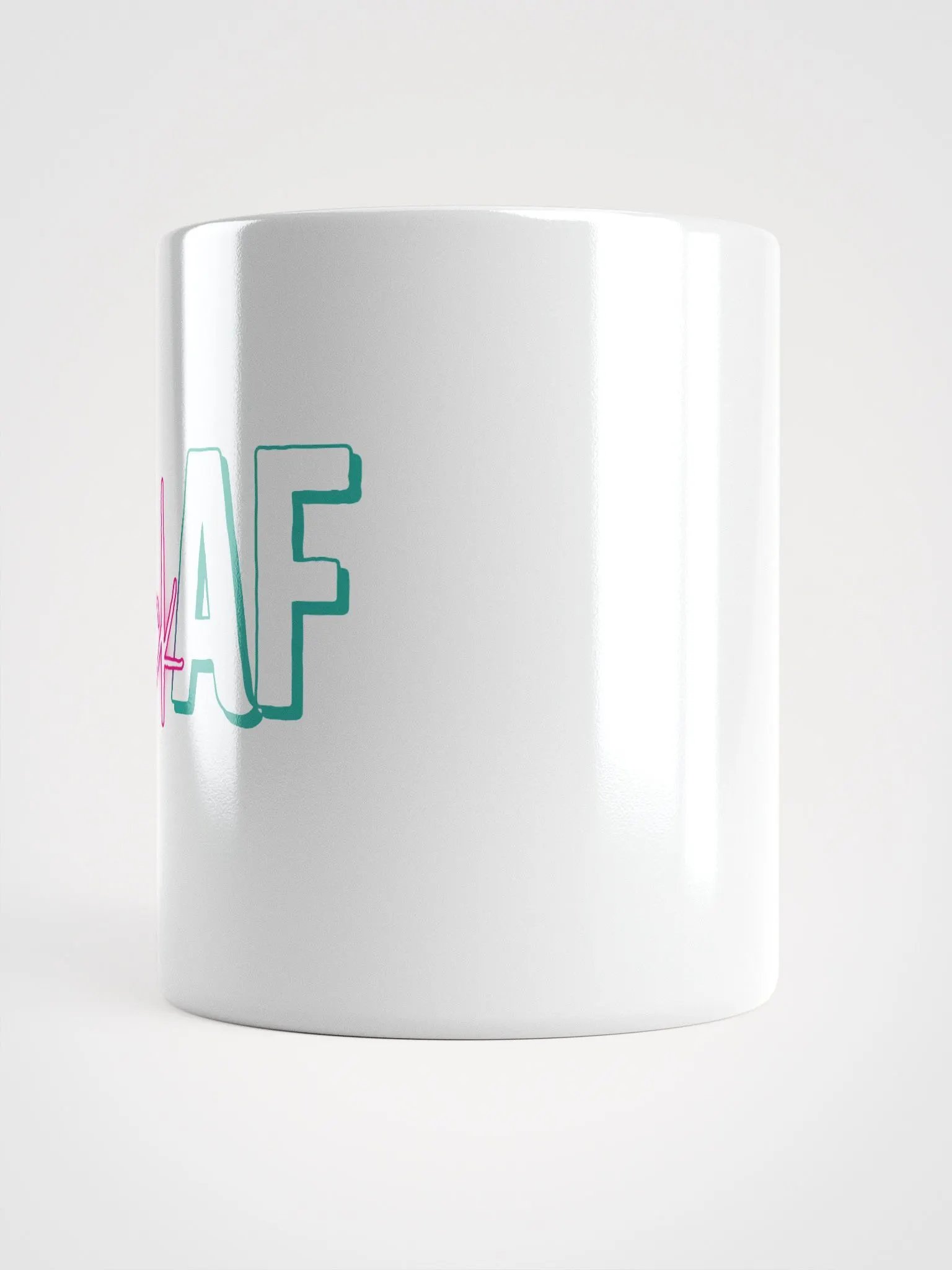 BlackAF Mug White 20oz product image (2)