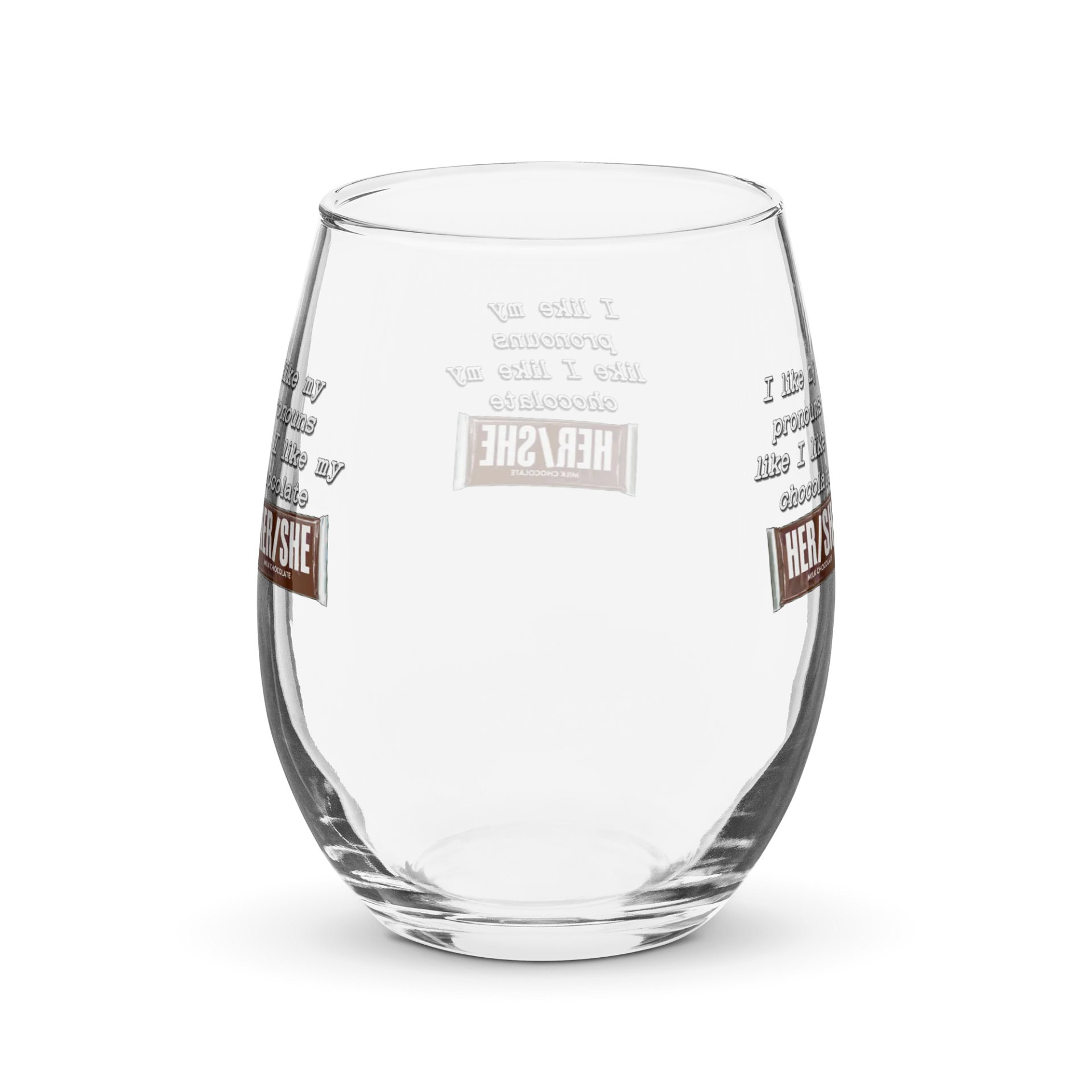 Her/She Wine Glass product image (2)
