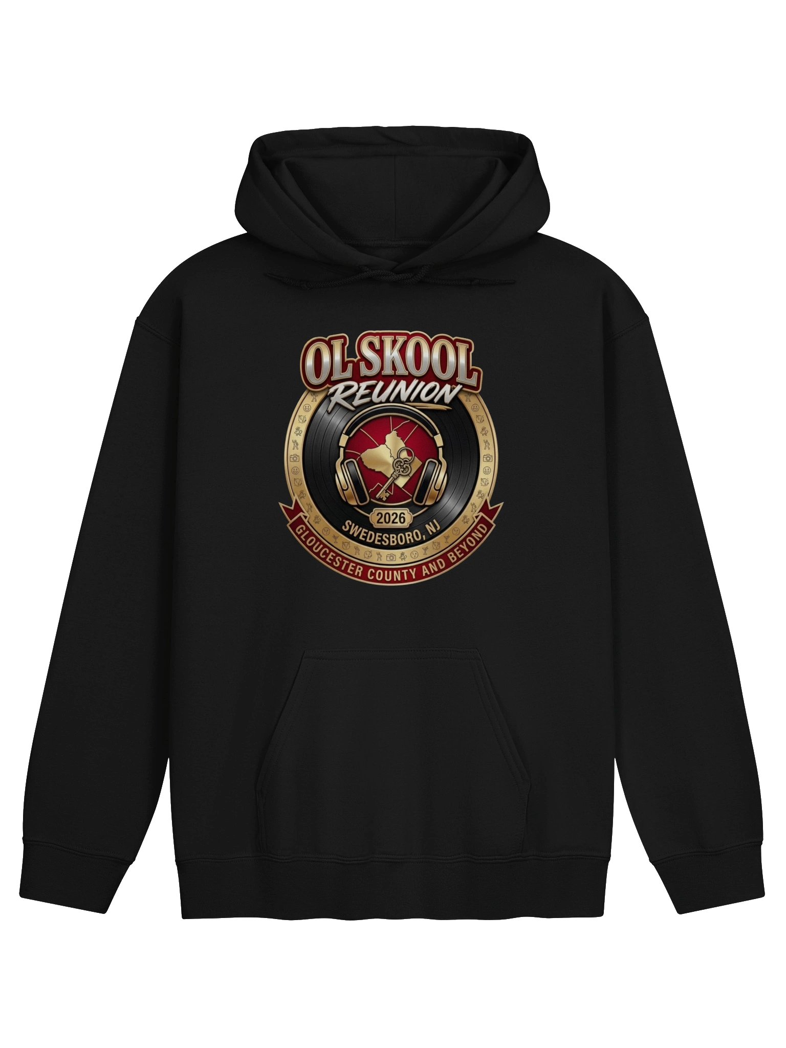Ol Skool Reunion 2026 Premium Pullover Hoodie product image (6)