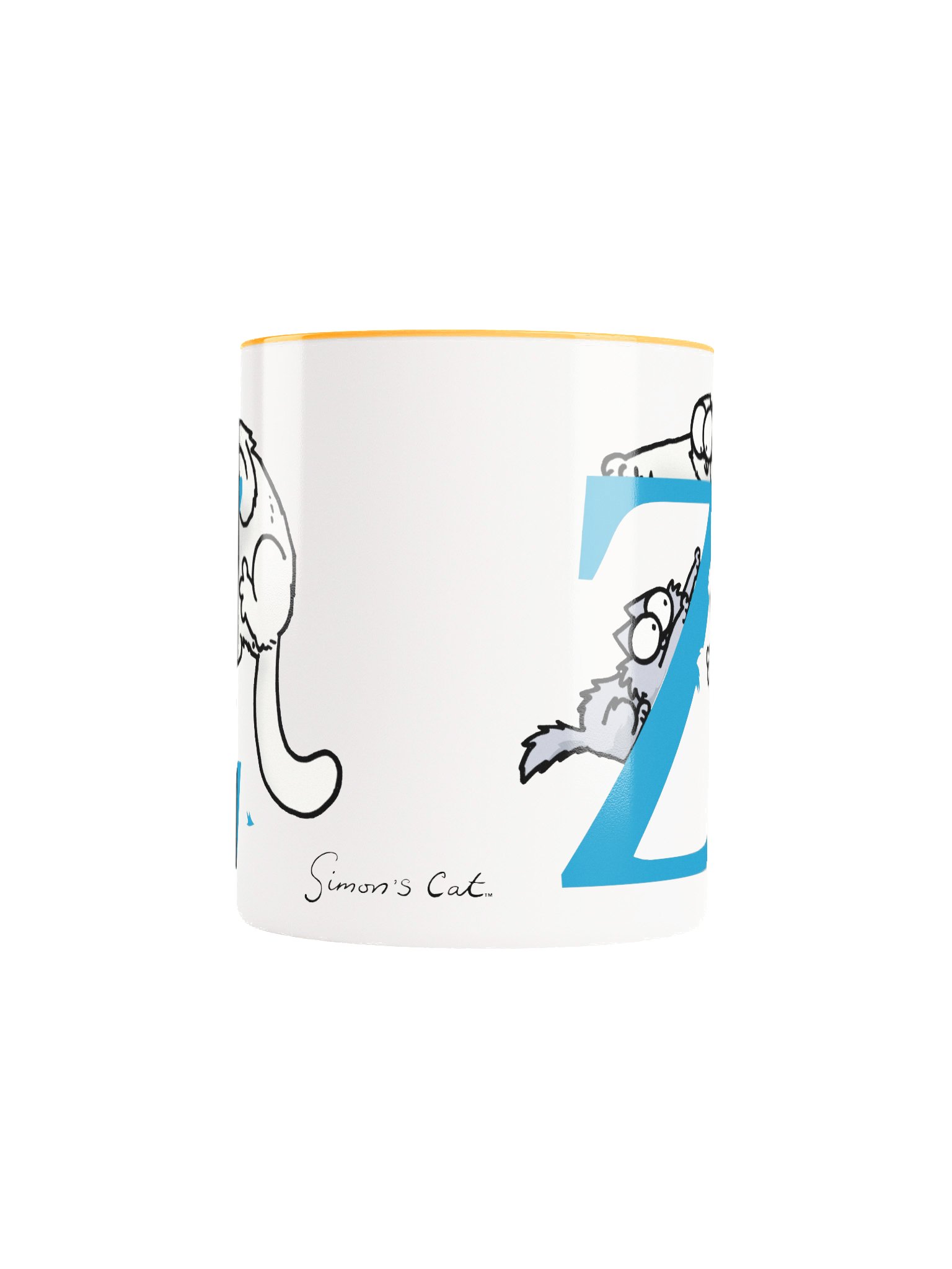 Cat Monogram Mug - Z product image (5)