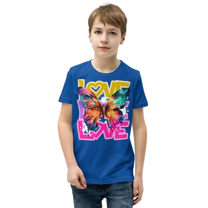 Love Butterfly Youth T-Shirt product image (54)