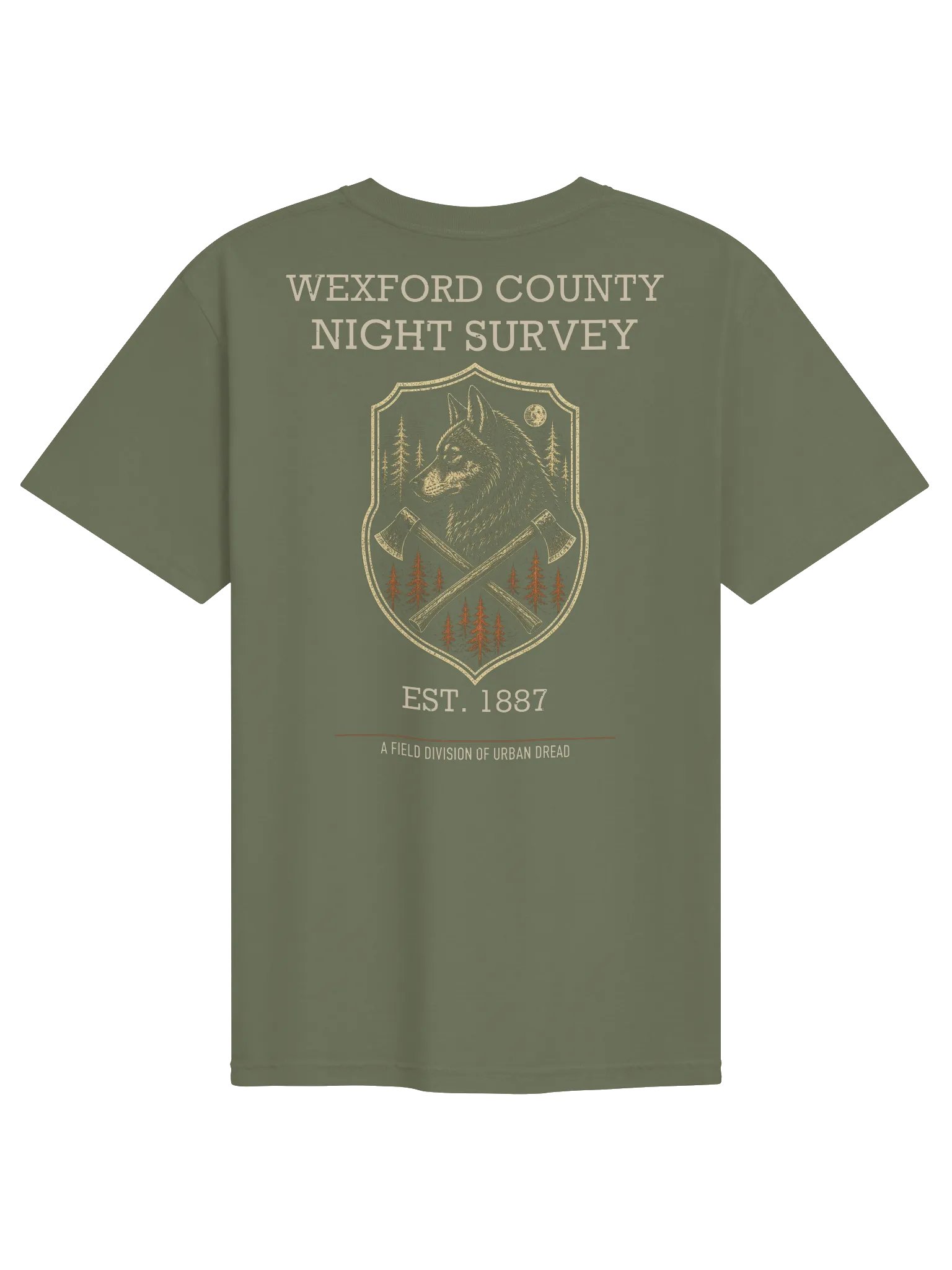Wexford County Night Survey — Michigan Dogman T-Shirt product image (4)