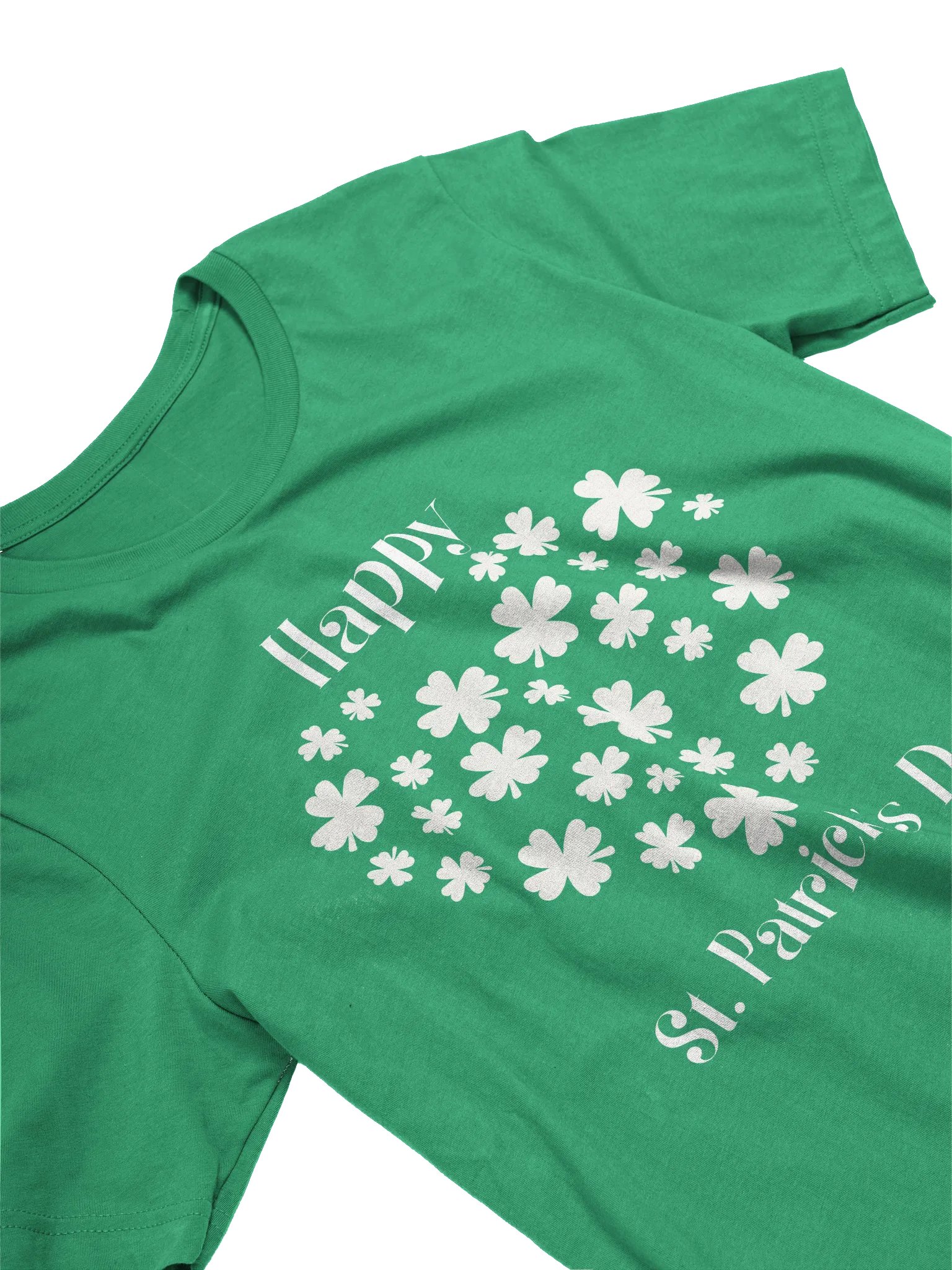 Patrick's Day Clover Heart T-Shirt product image (8)